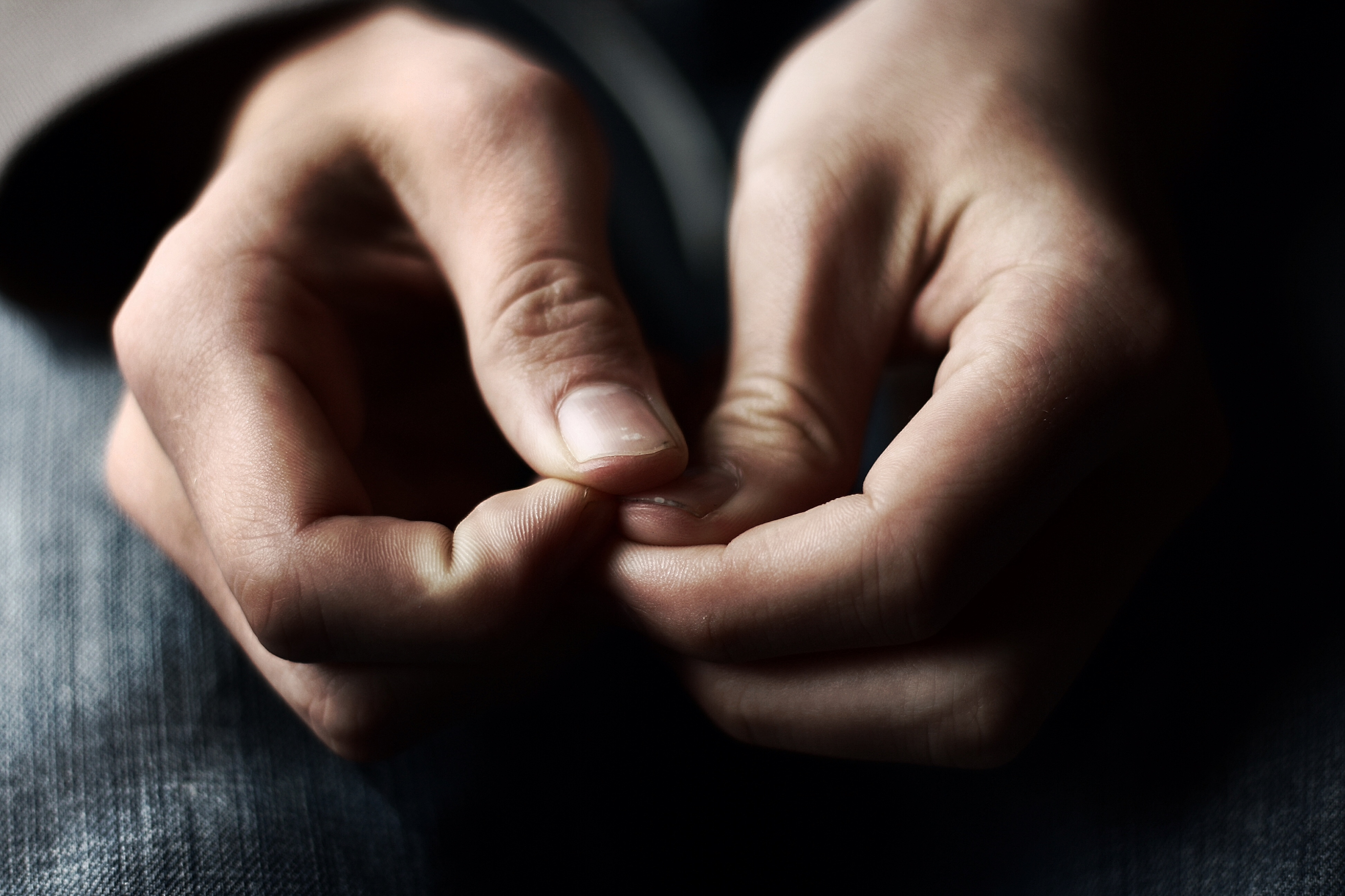 anxiety hands