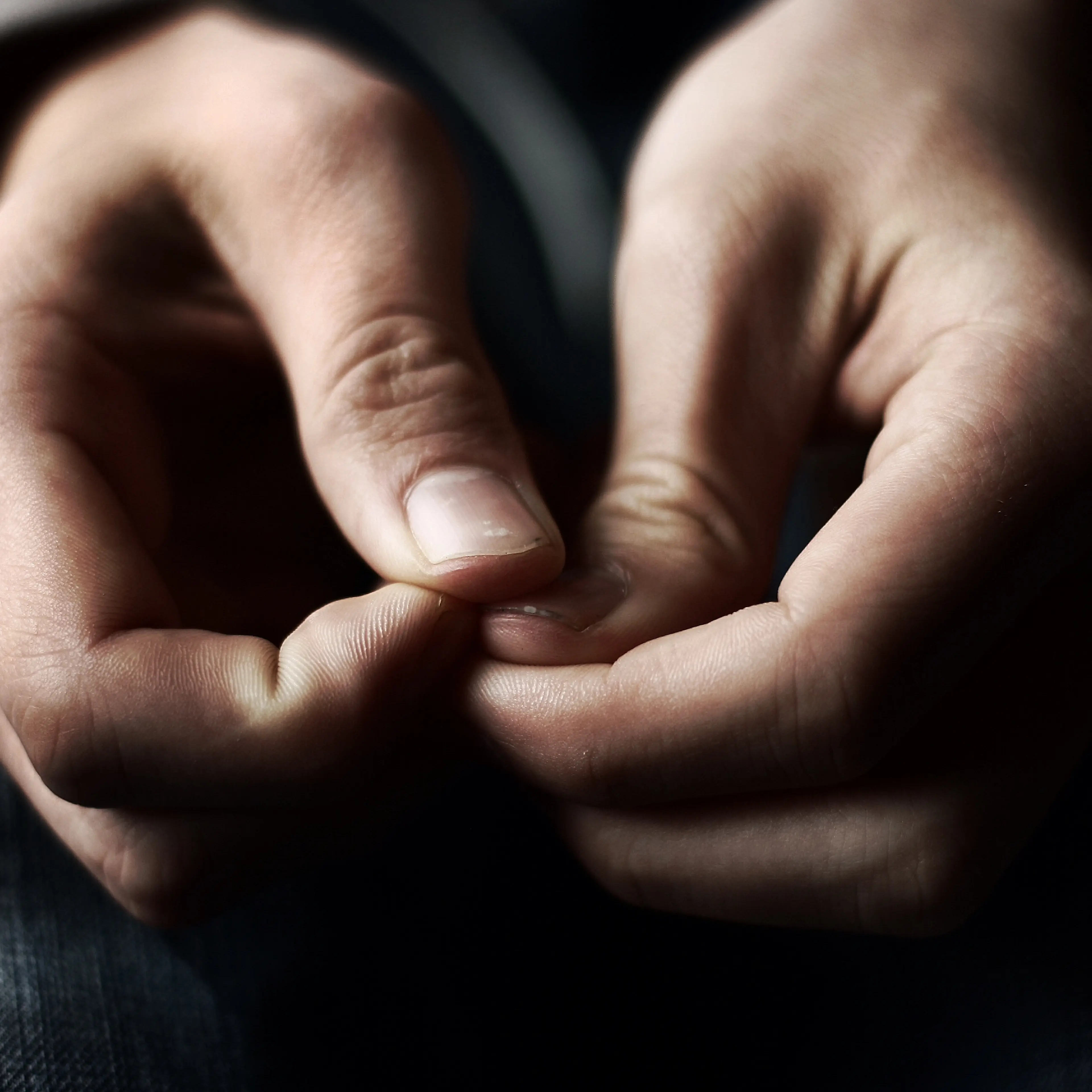 anxiety hands