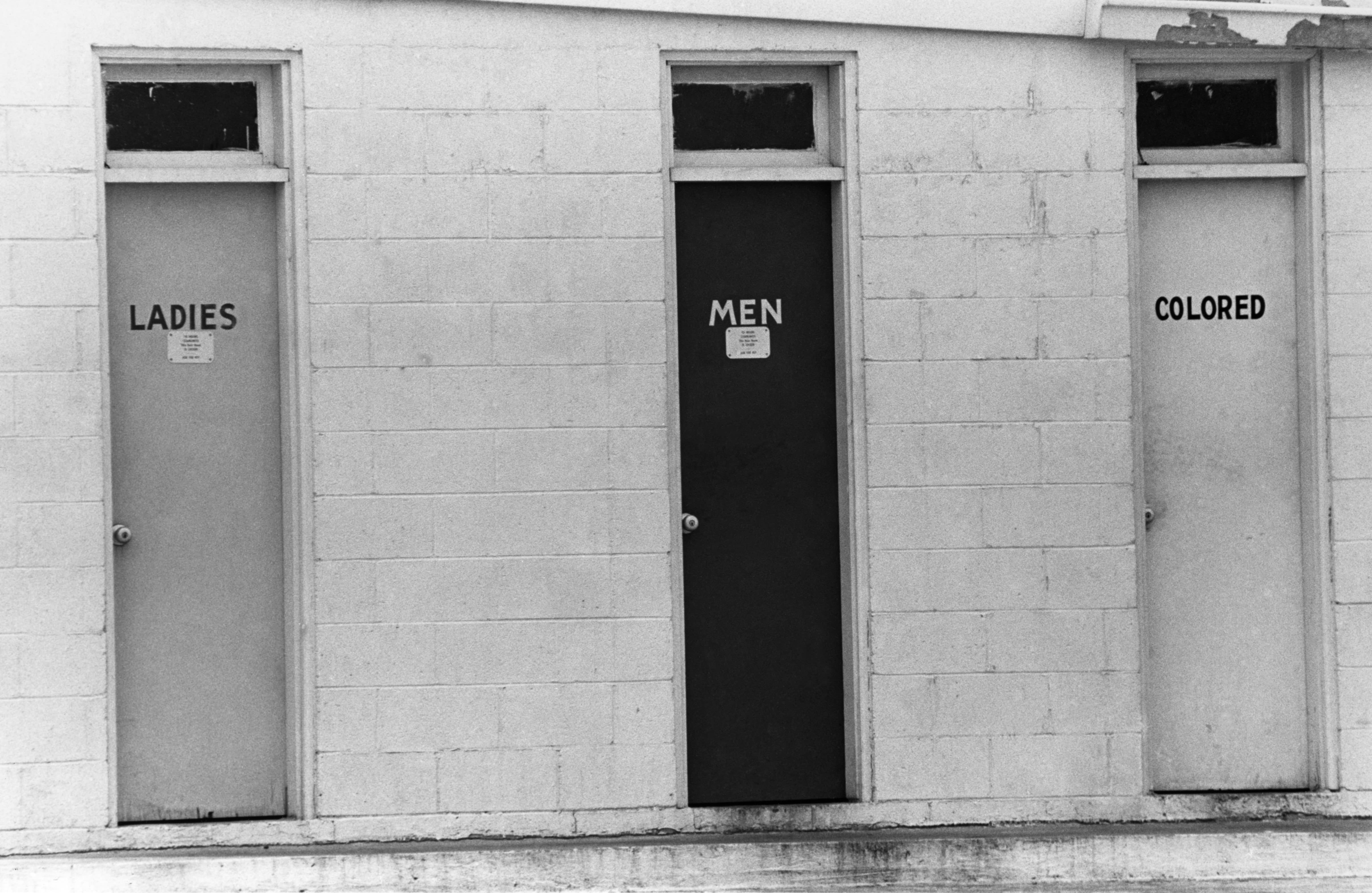 Segregated Public Rest Rooms