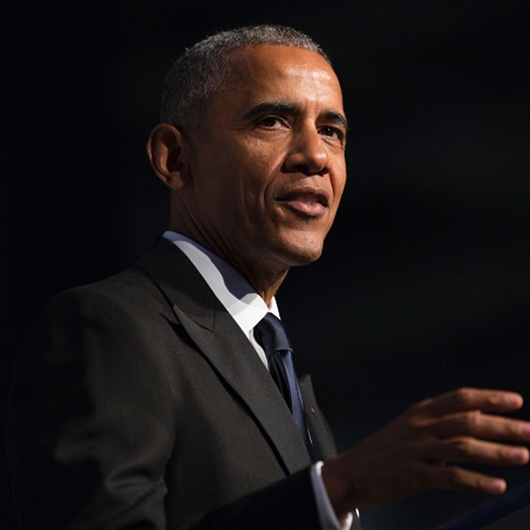 US President Barack Obama speaks during the Congressional Black Caucus Foundation's Phoenix Awards Dinner on September 17, 2016 in Washington, DC.