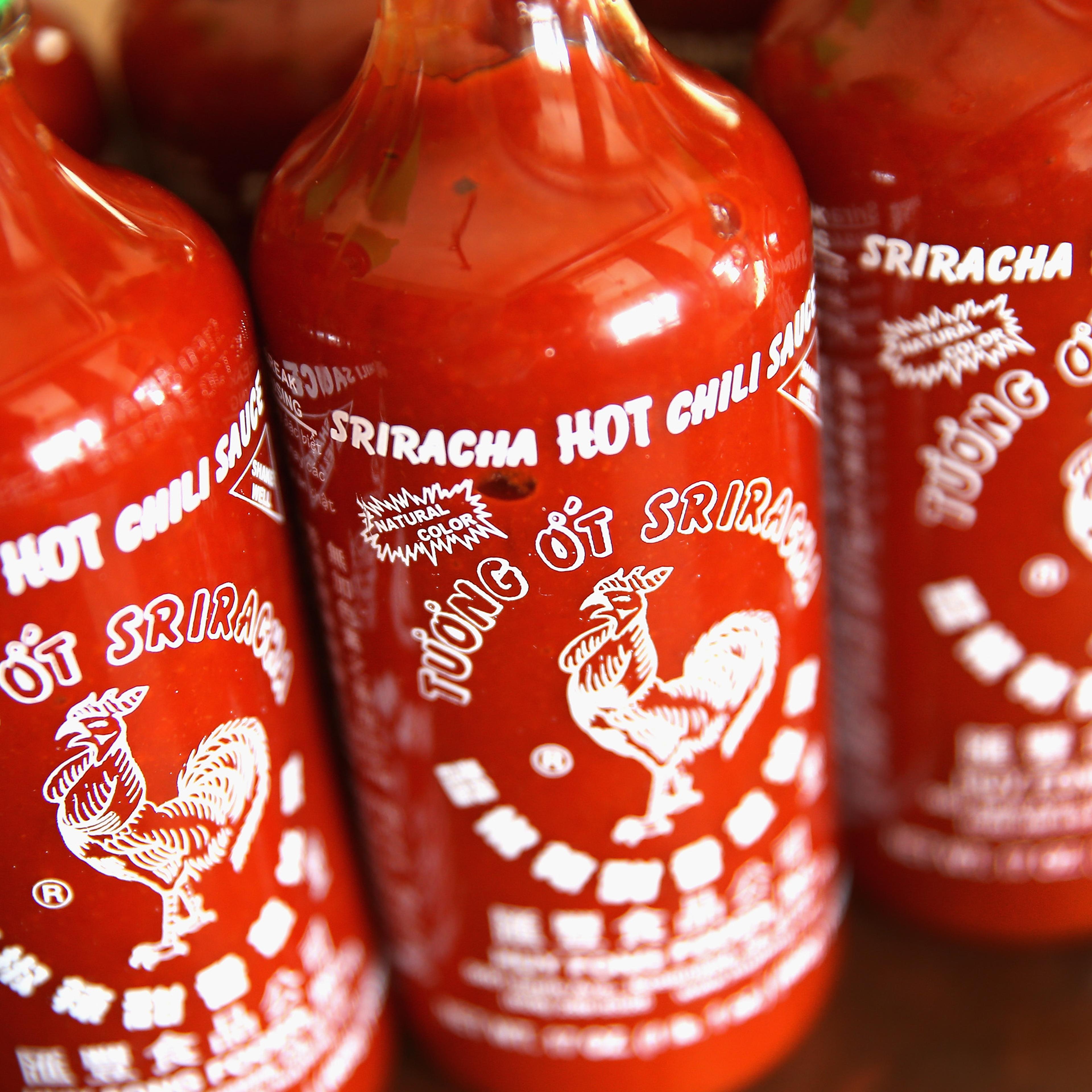 Sriracha hot sauce