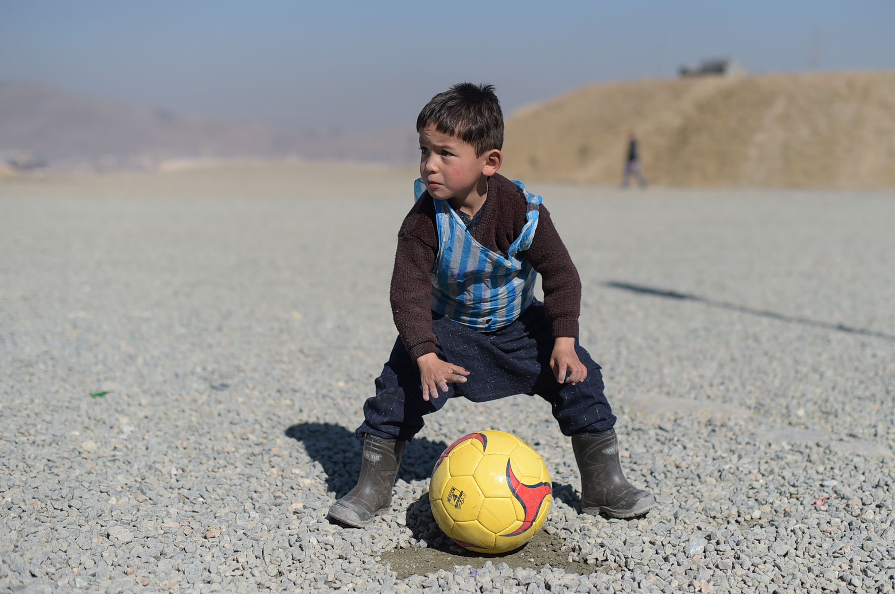 TOPSHOT-FBL-AFG-ARG-ESP-AFGHANISTAN-SPORT-SOCIETY