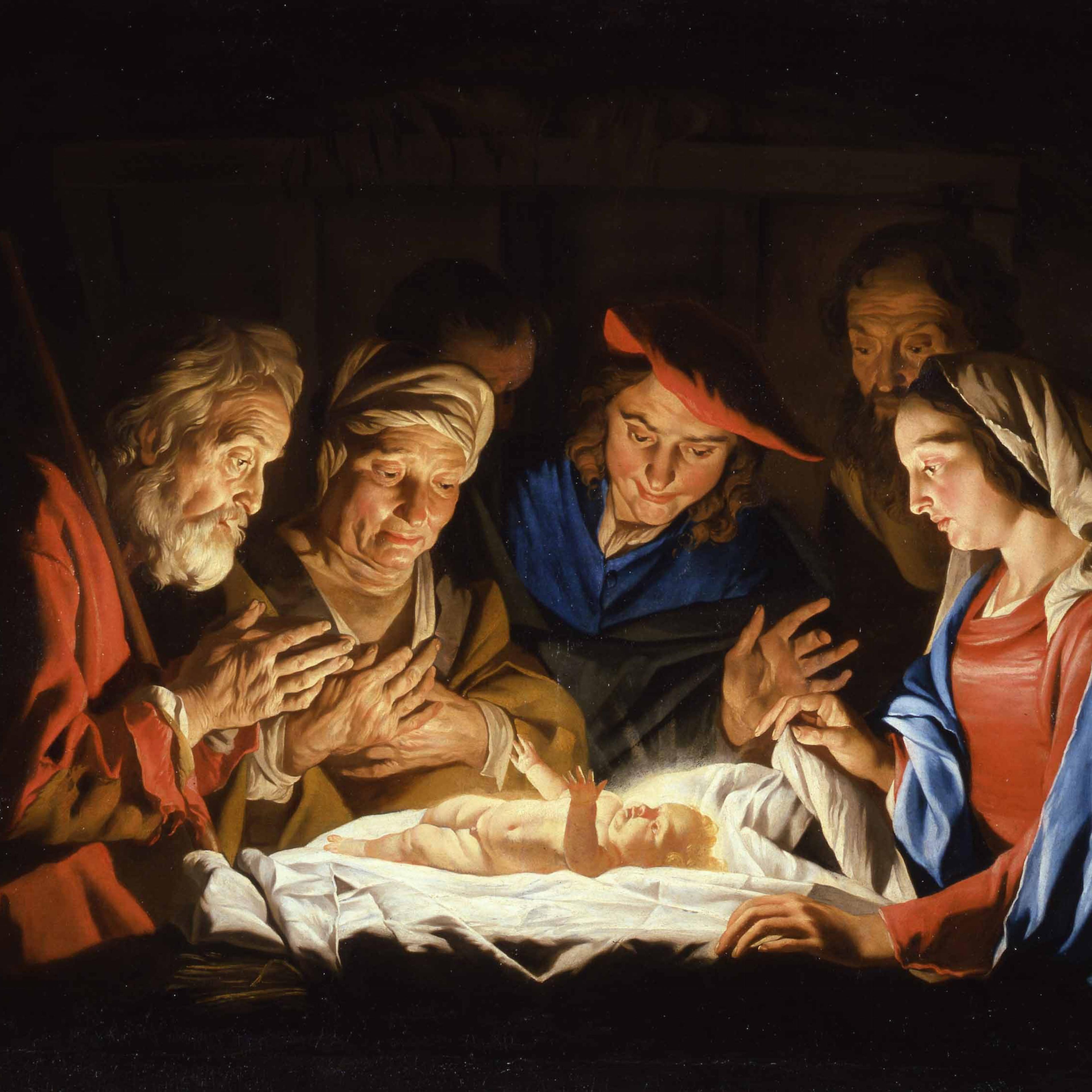 The Adoration Of The Christ Child