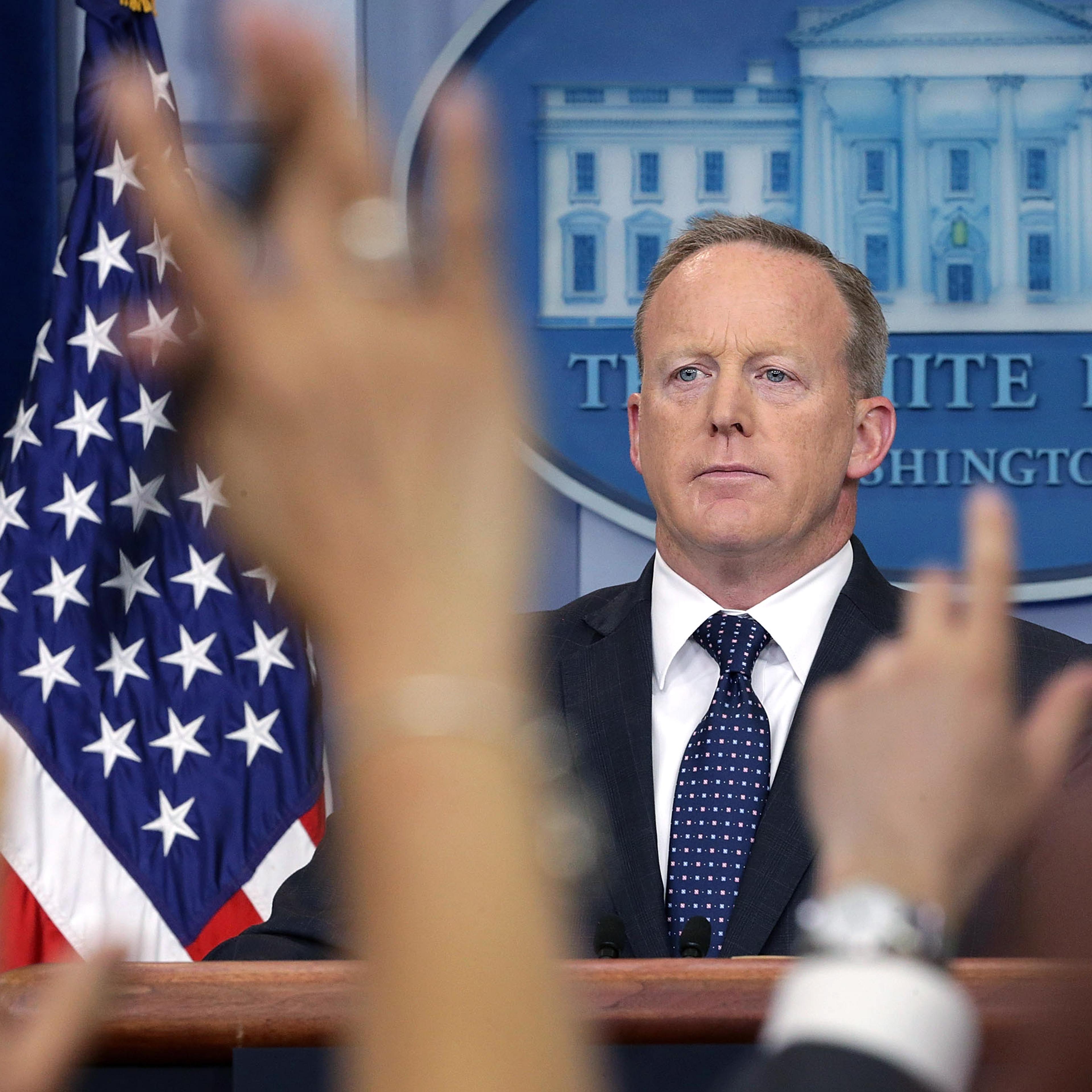 Press Secretary Sean Spicer Holds Daily Press Briefing At The White House