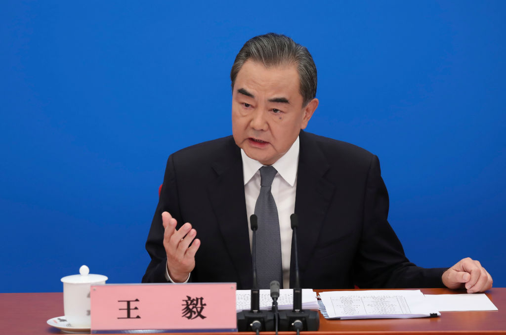 China's National People's Congress (NPC) - Wang Yi Press Conference