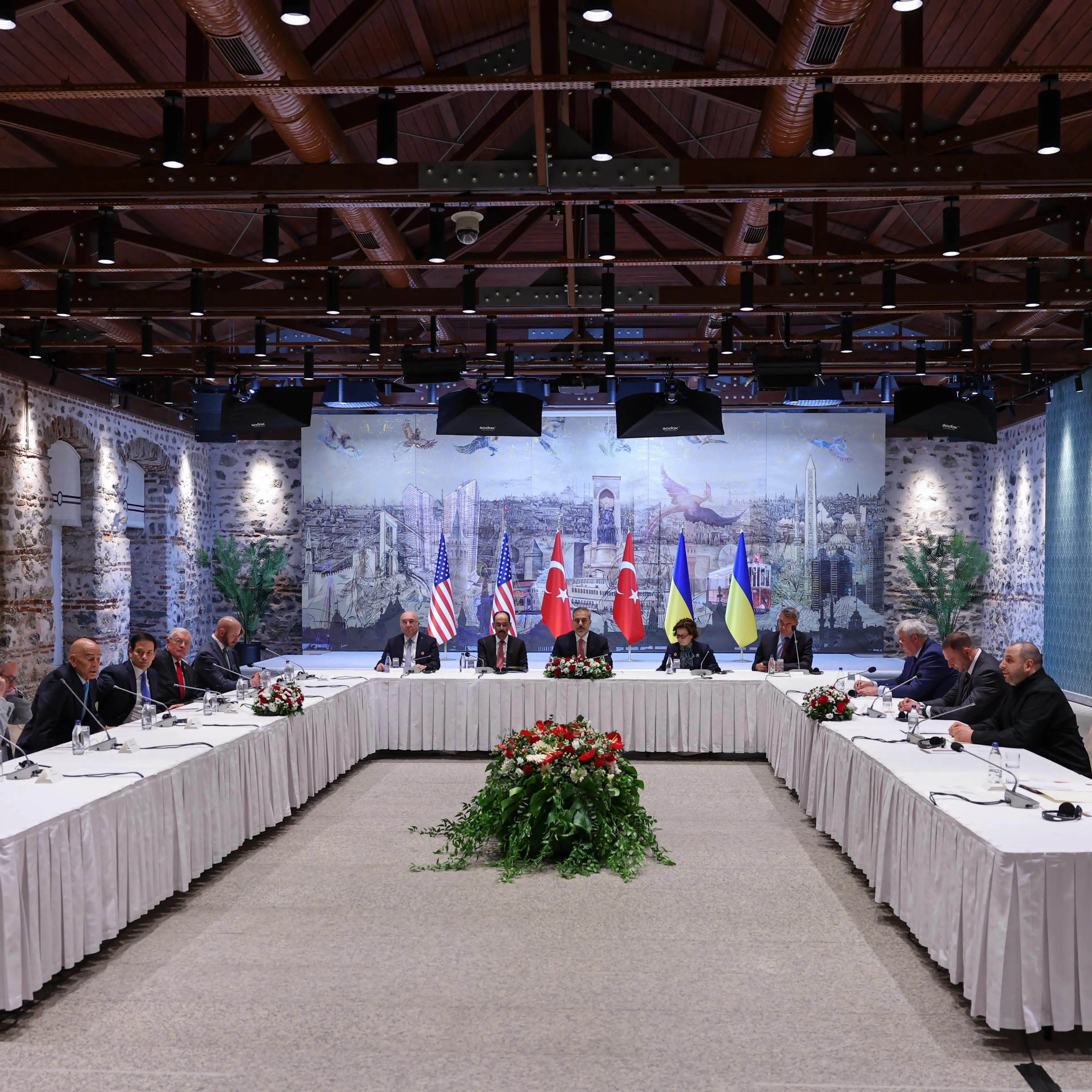 Ukraine-Russia Peace Talks Take Place In Istanbul
