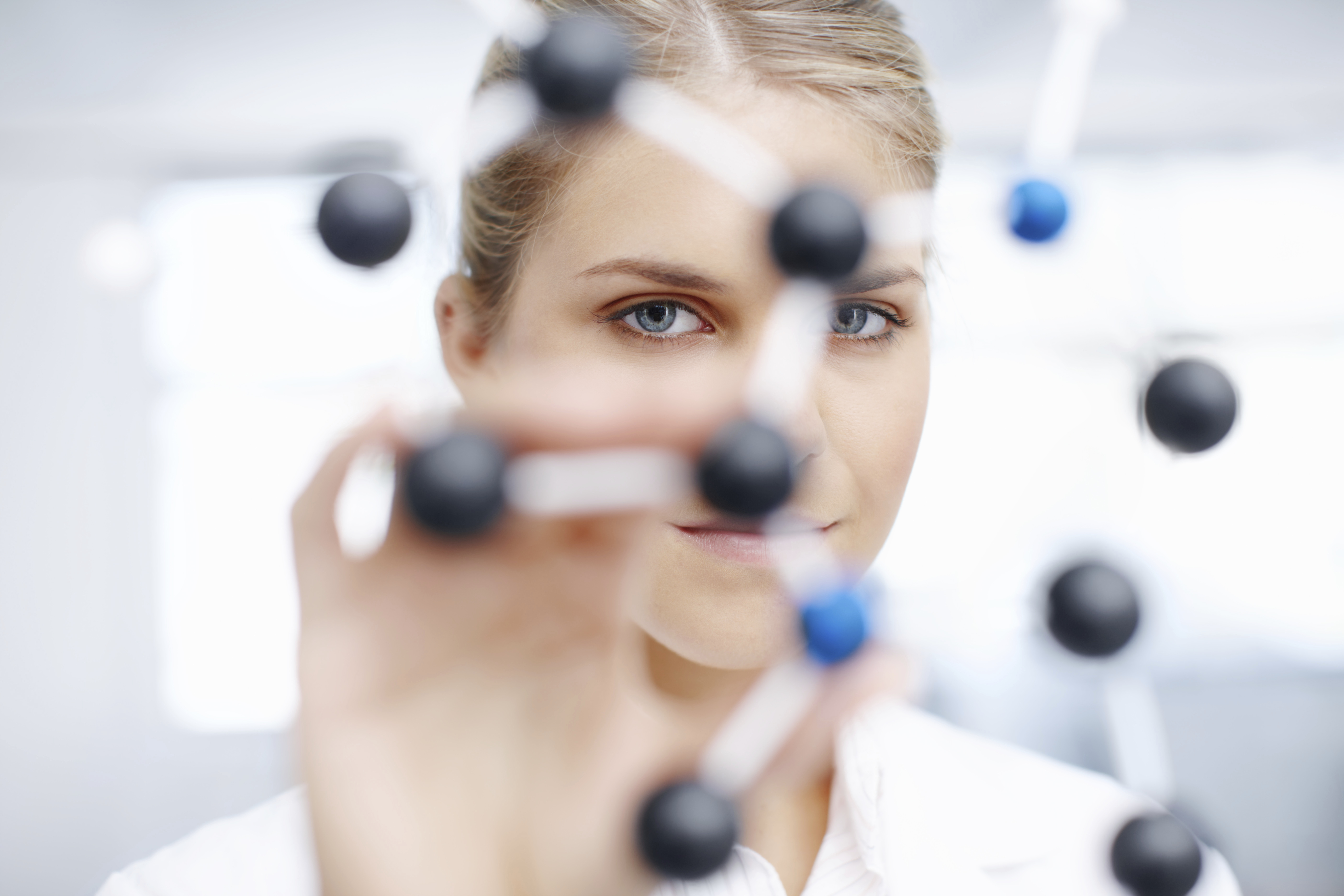 Science and woman