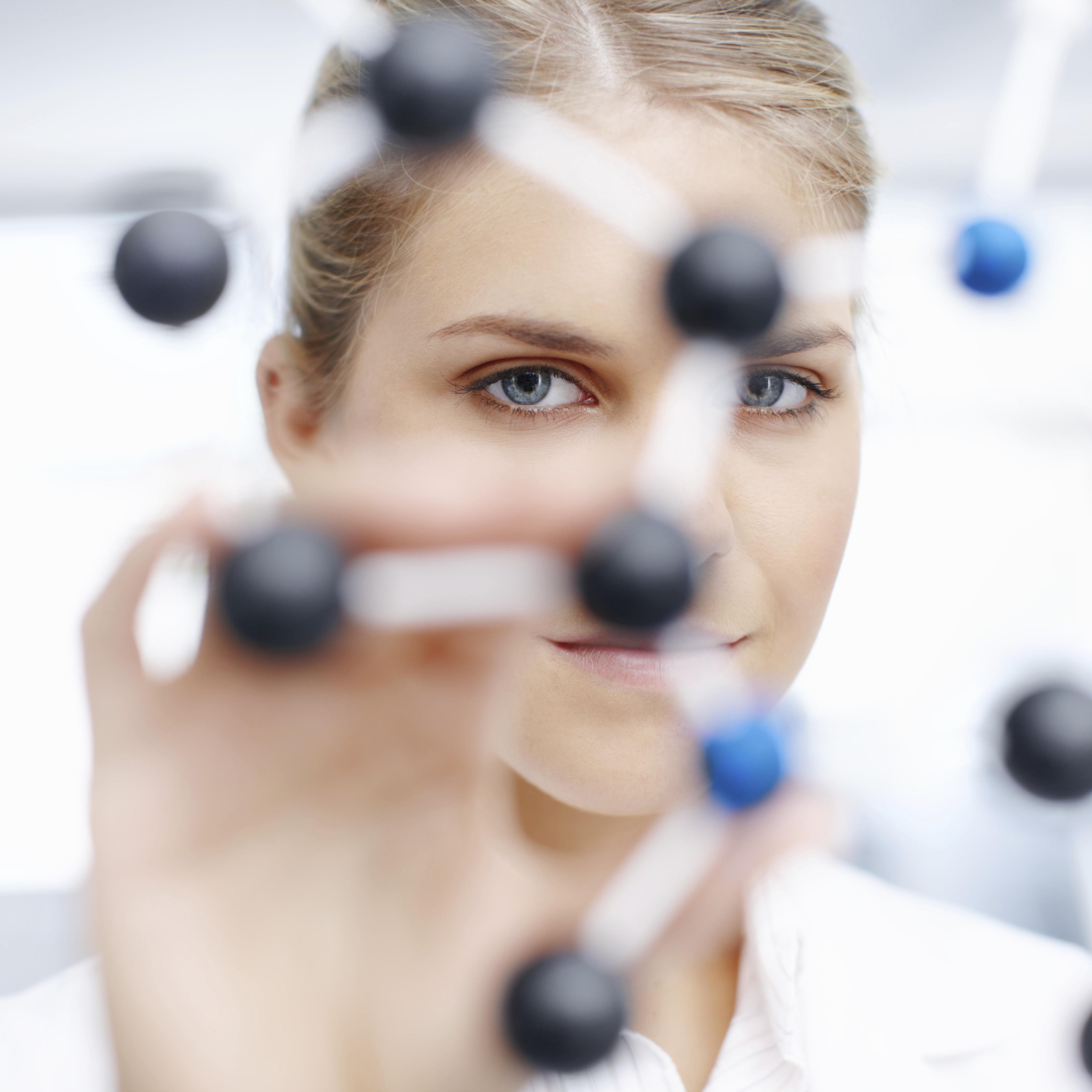 Science and woman