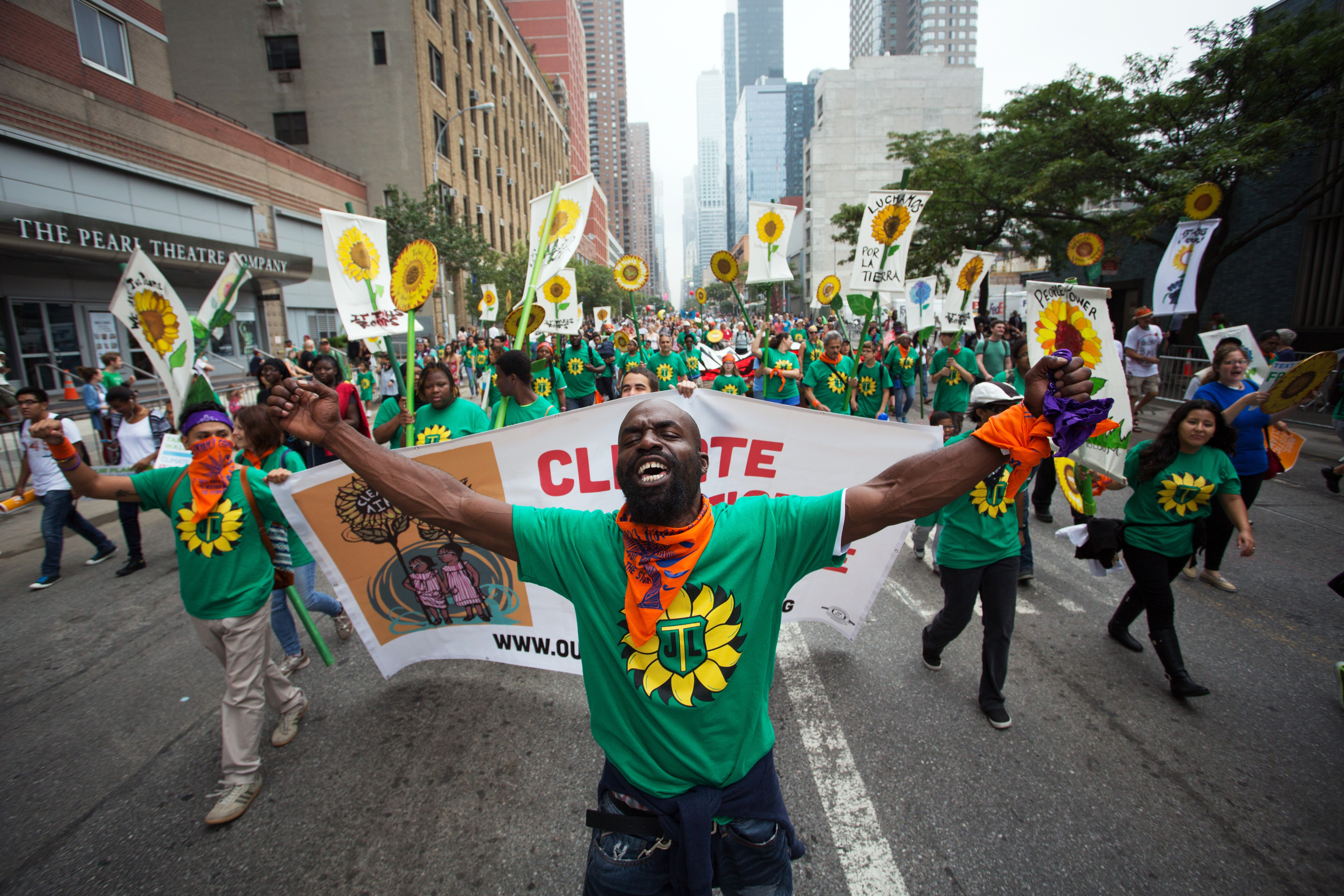 People's Climate March demands international action - New York