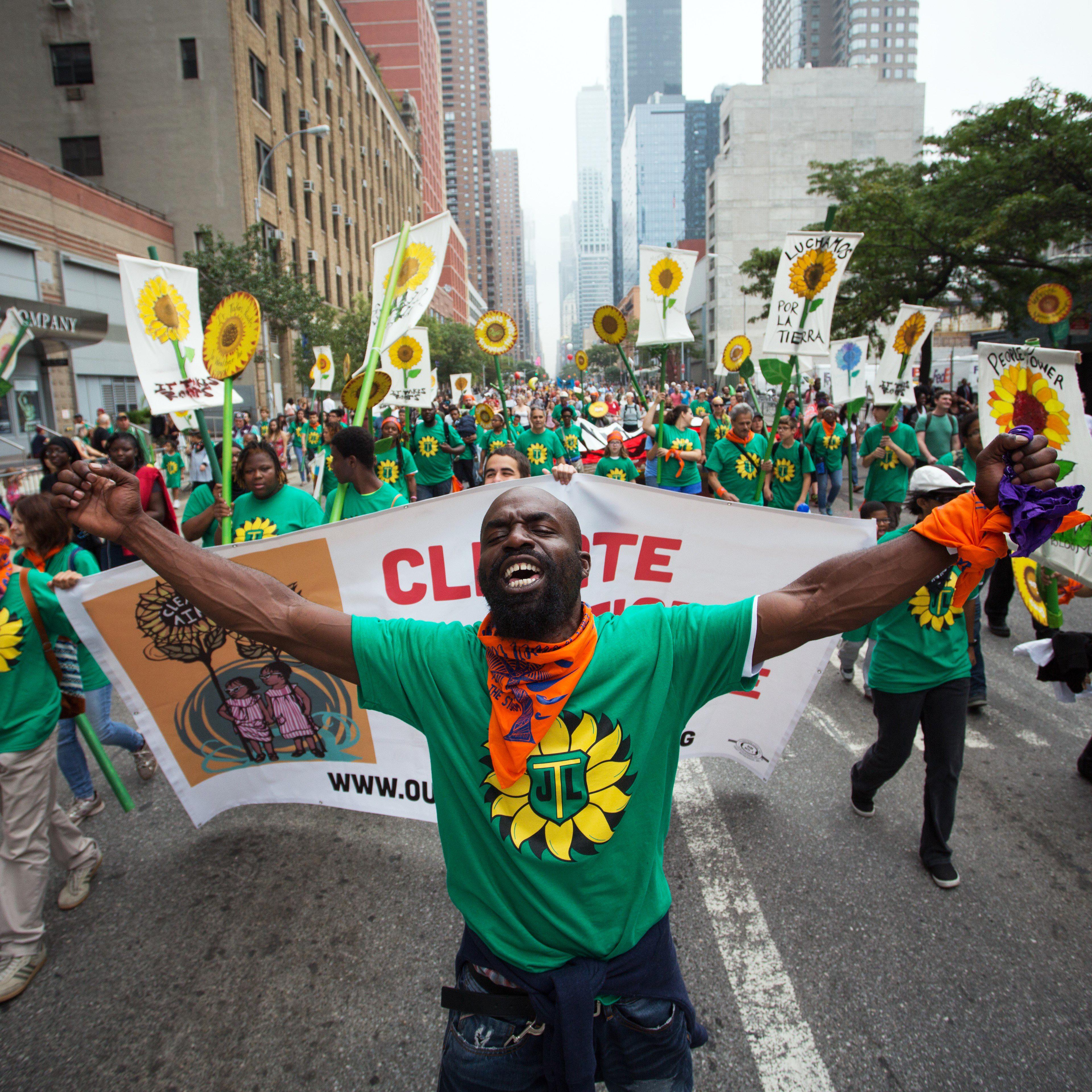 People's Climate March demands international action - New York