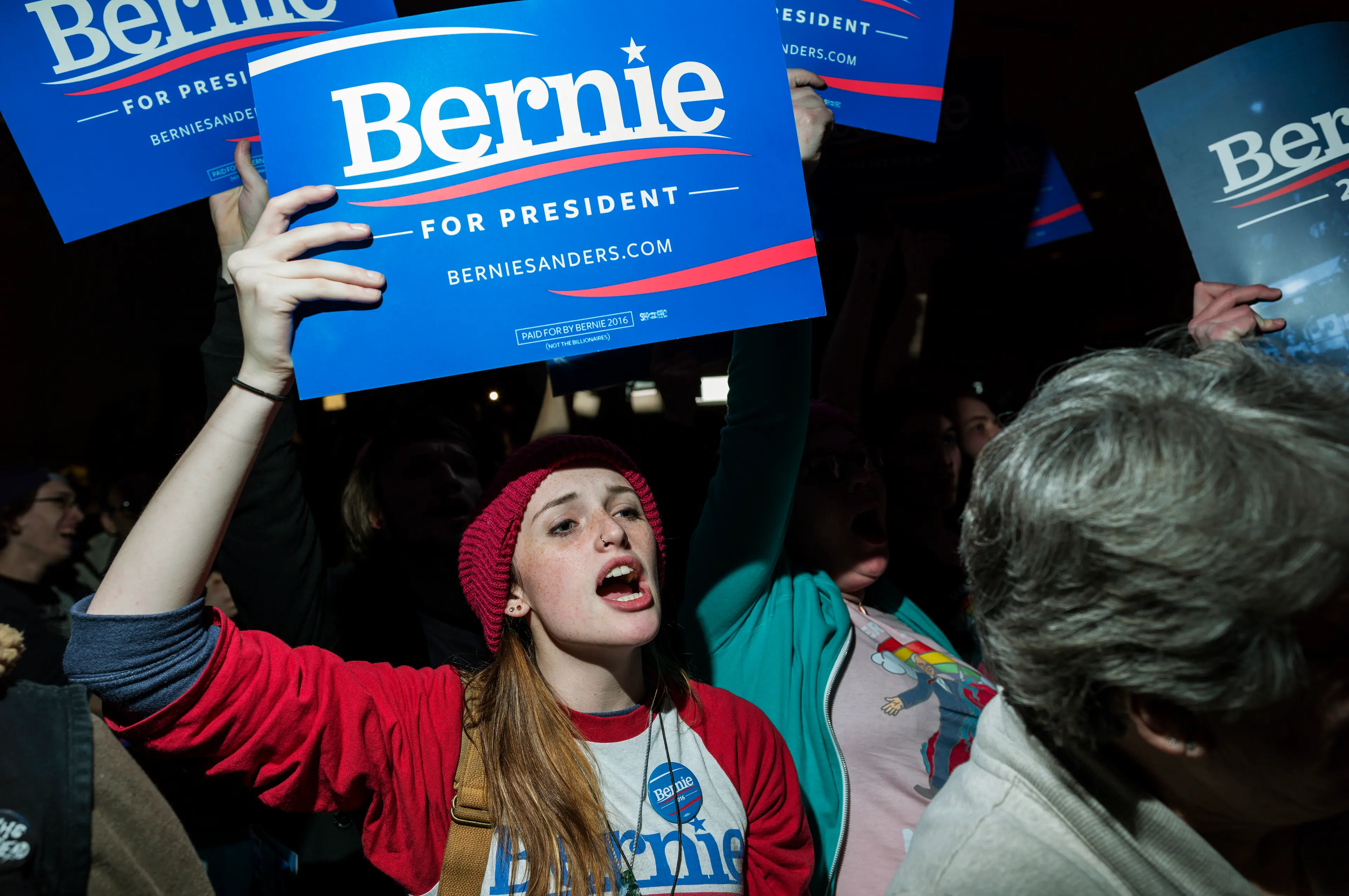 Iowa Rally Bernie Iowa Caucuses: Inside Bernie Sanders' Iowa Party
