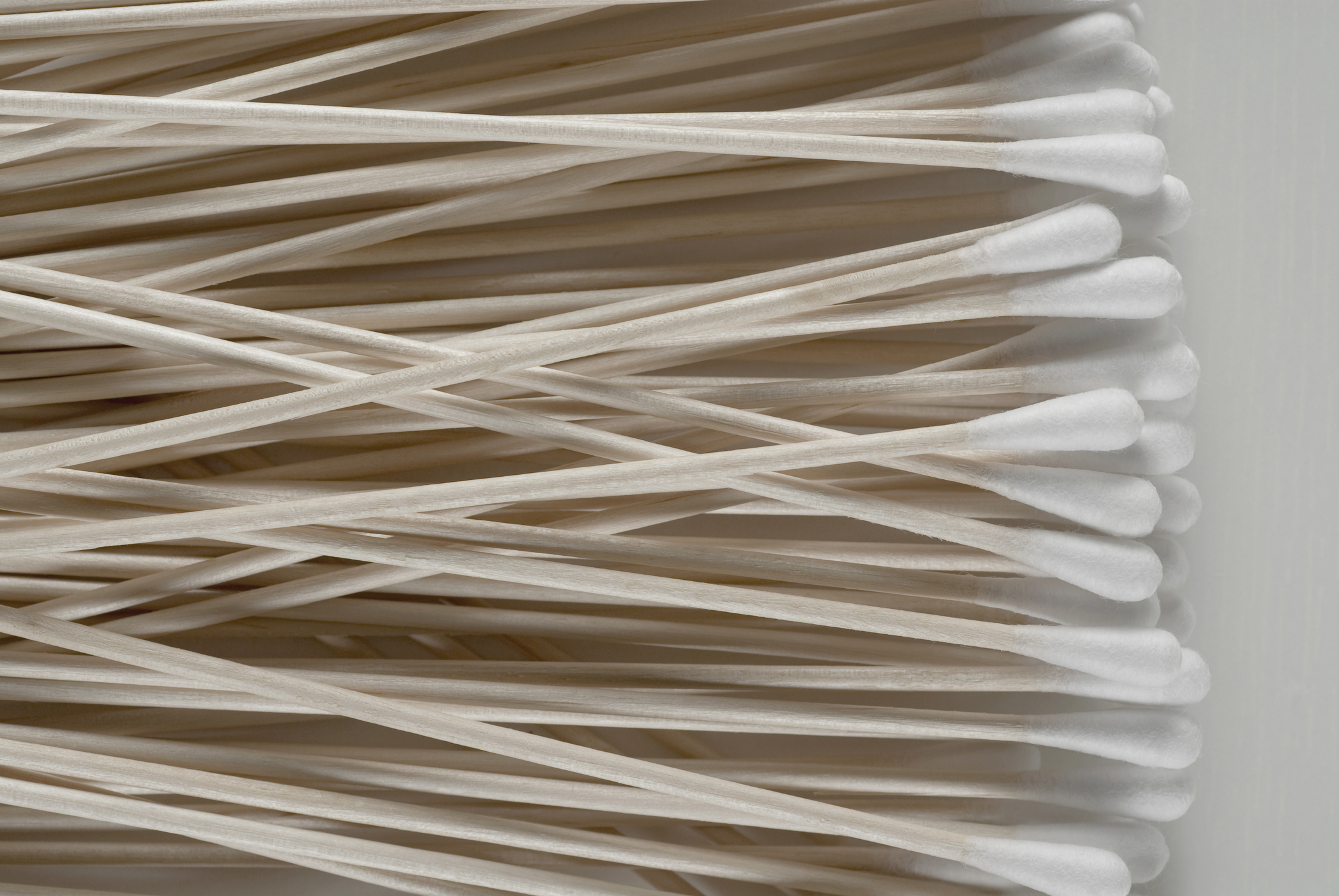 Close-up of cotton swabs