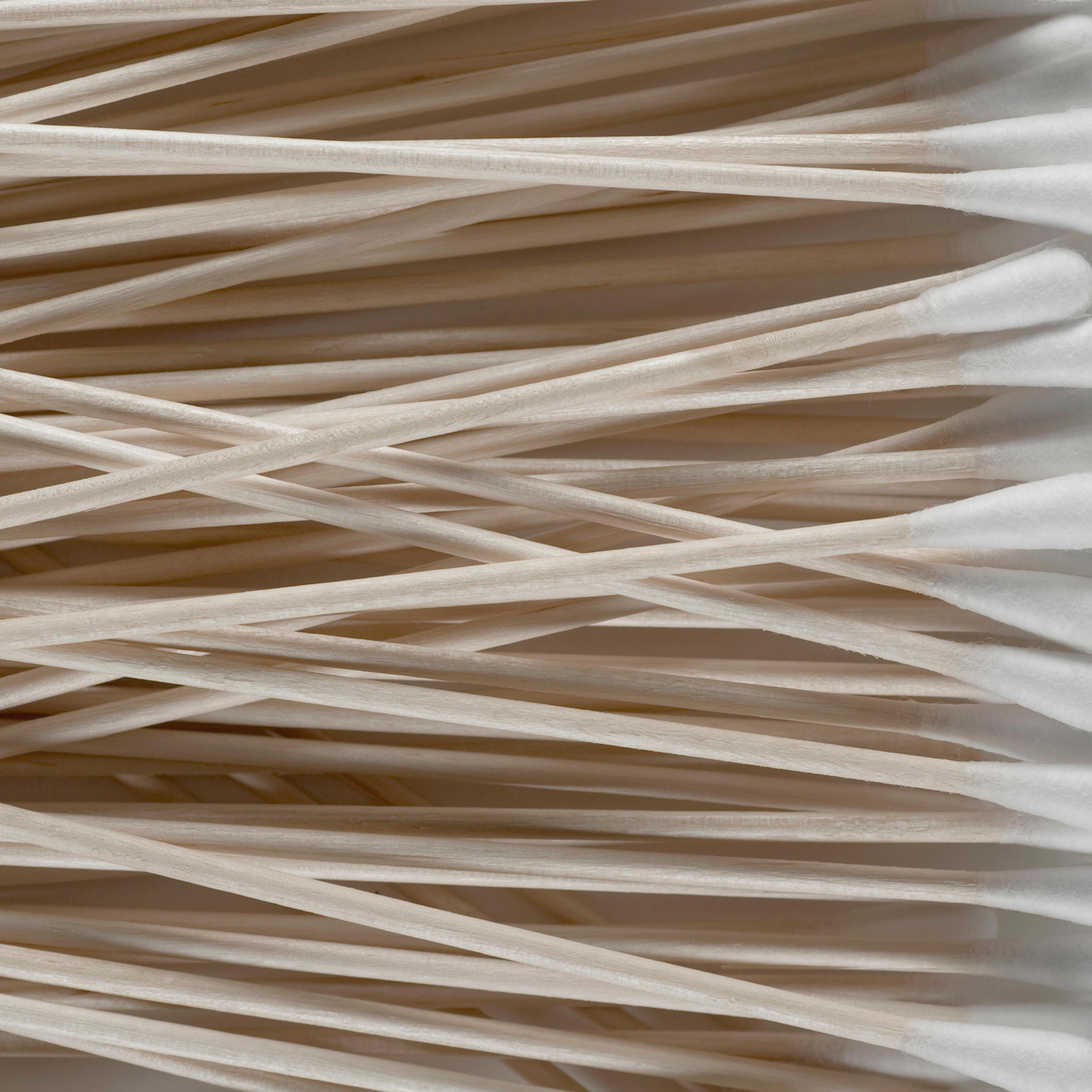 Close-up of cotton swabs