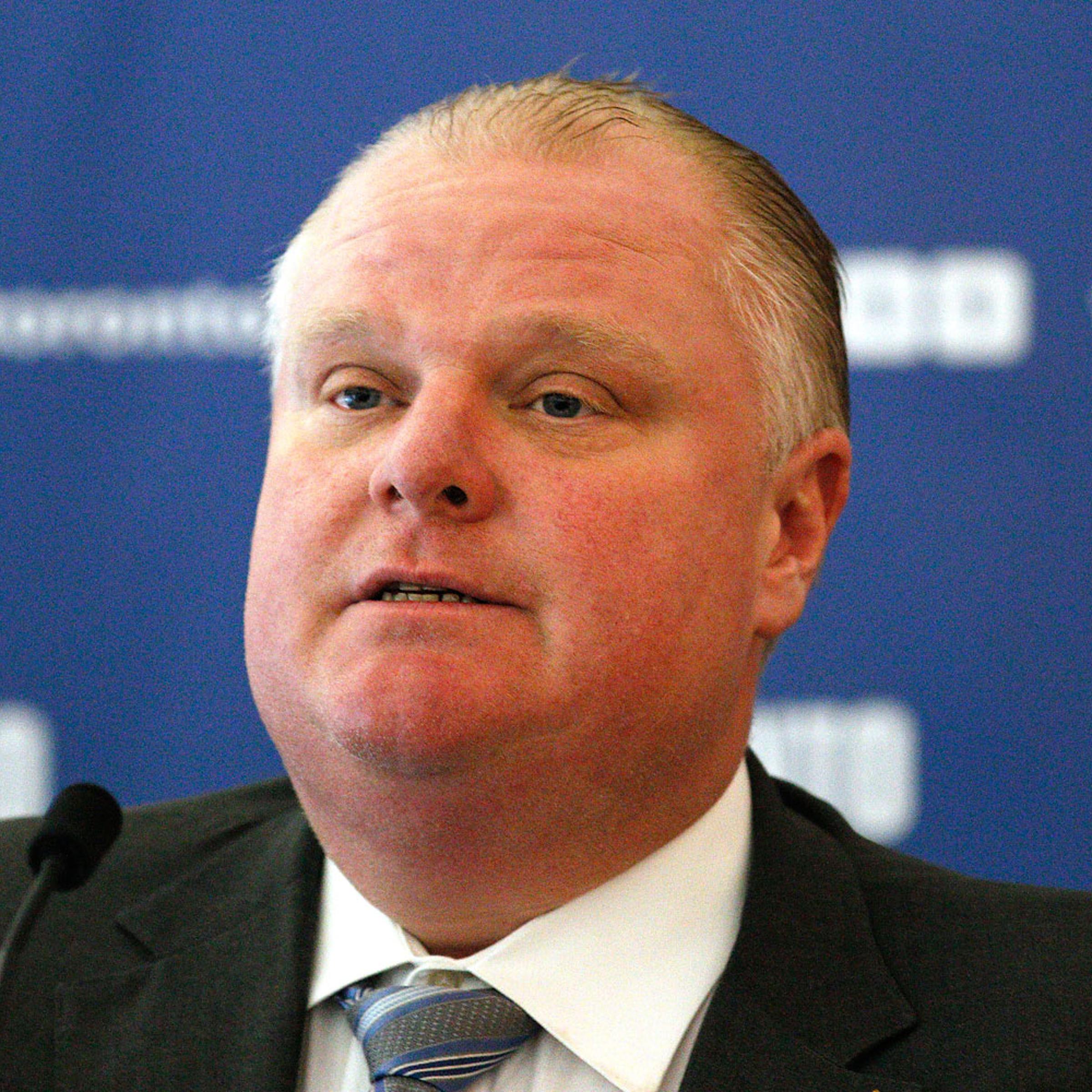 Toronto Mayor Rob Ford Press Conference