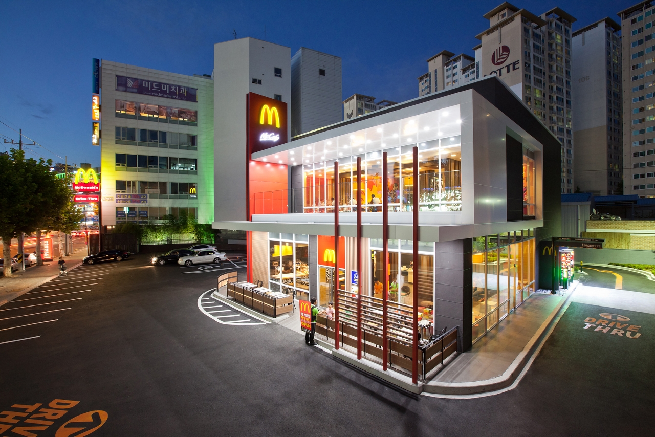 McDonald's Deagu, Korea.