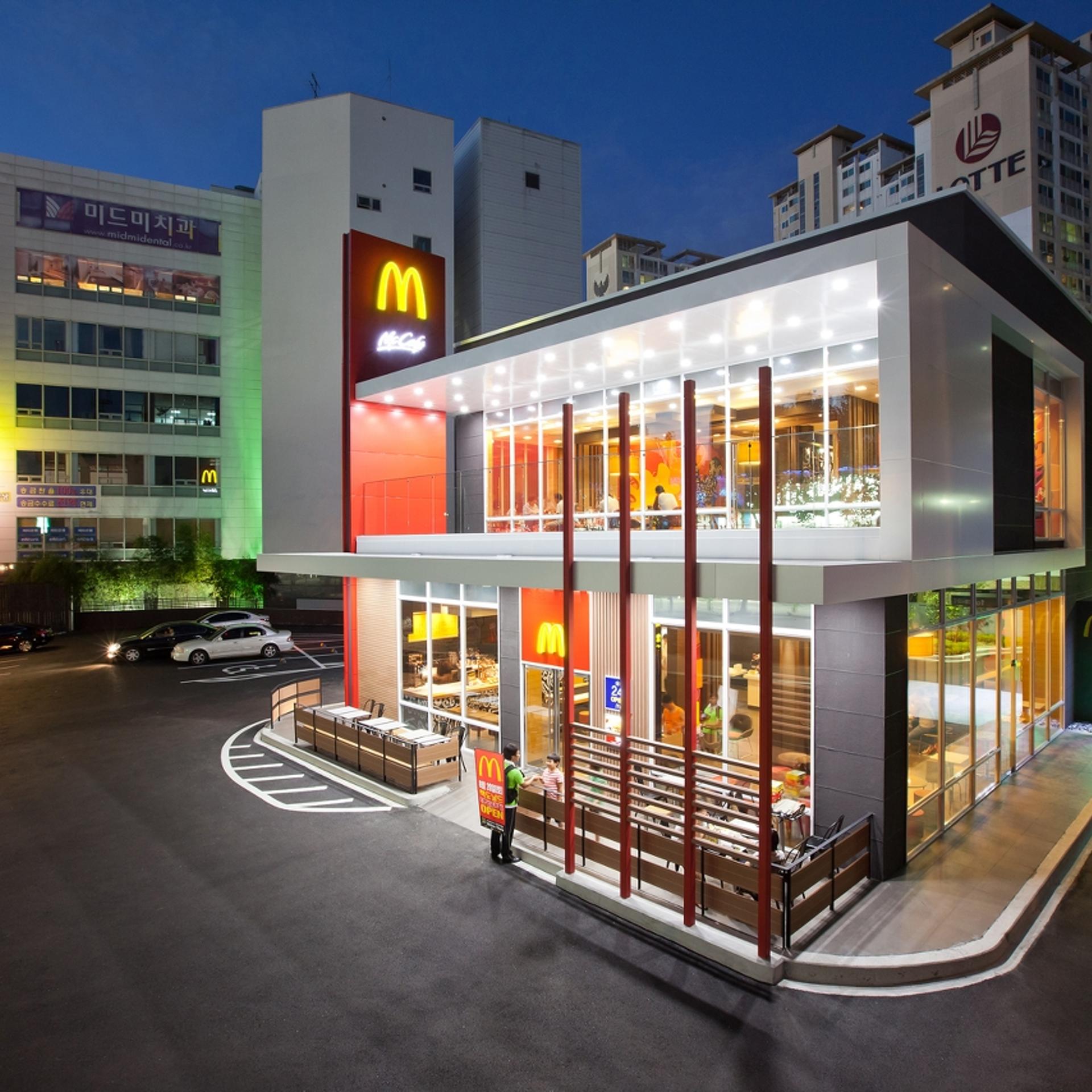 McDonald's Deagu, Korea.