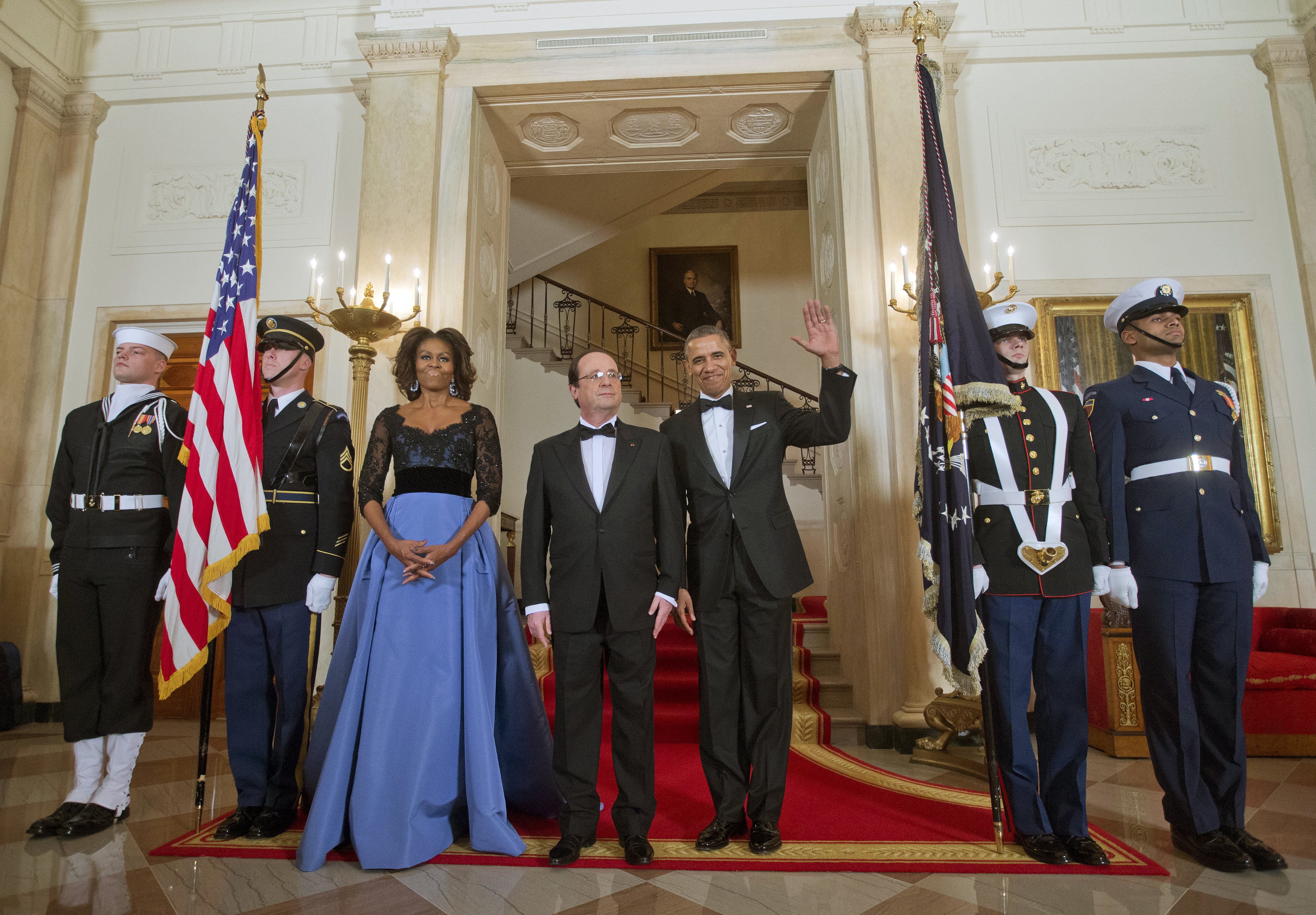 michelle obama state dinner dresses Michelle Obama's State-Dinner Dresses