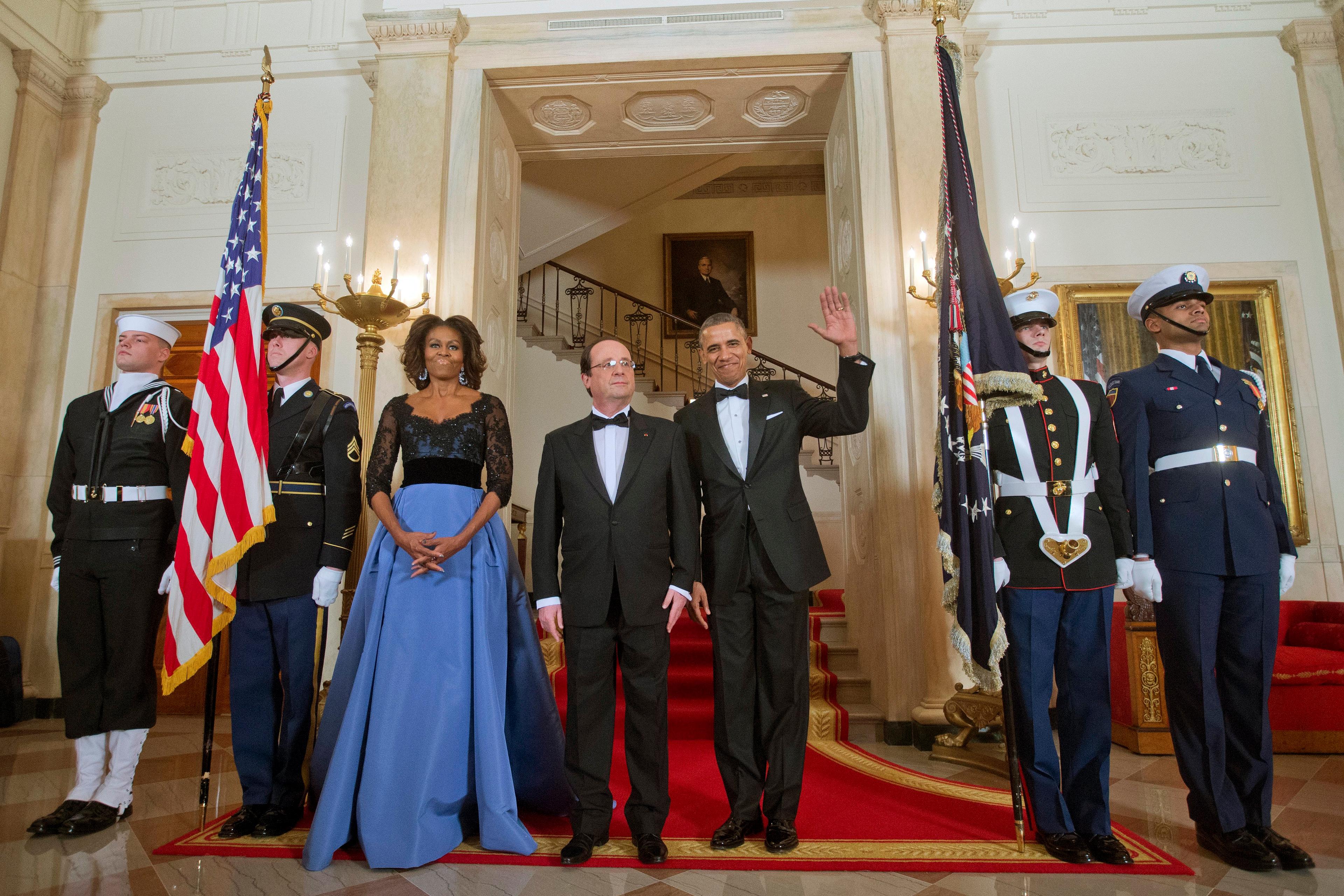 michelle obama state dinner dresses Michelle Obama's State-Dinner Dresses