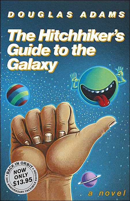 The Hitchhiker's Guide to the Galaxy was published Oct. 12, 1979