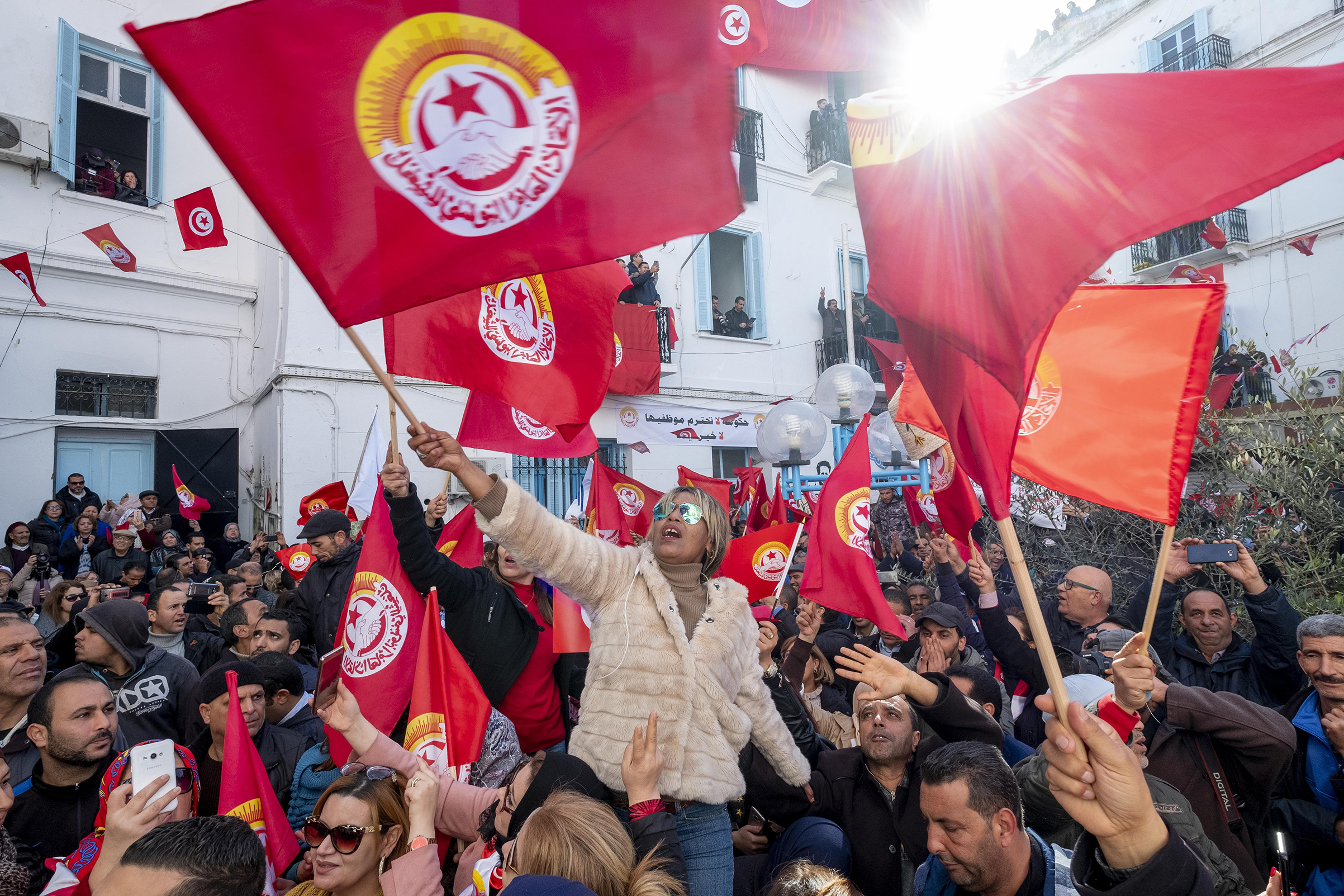 General strike in Tunisia