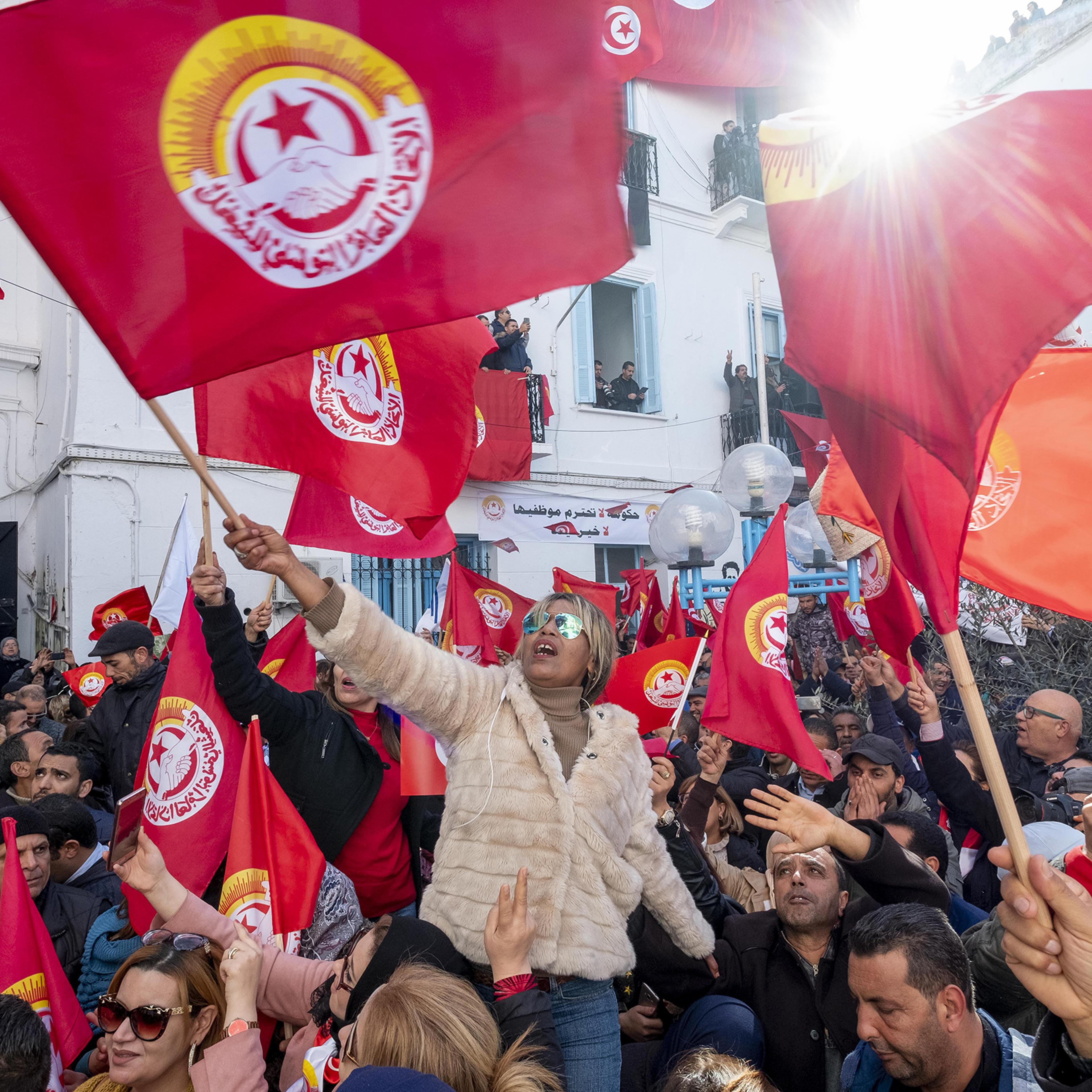 General strike in Tunisia