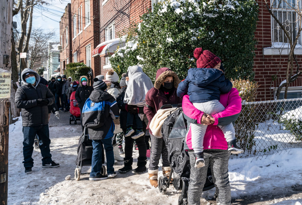 New York Cares volunteers in partnership with Together We