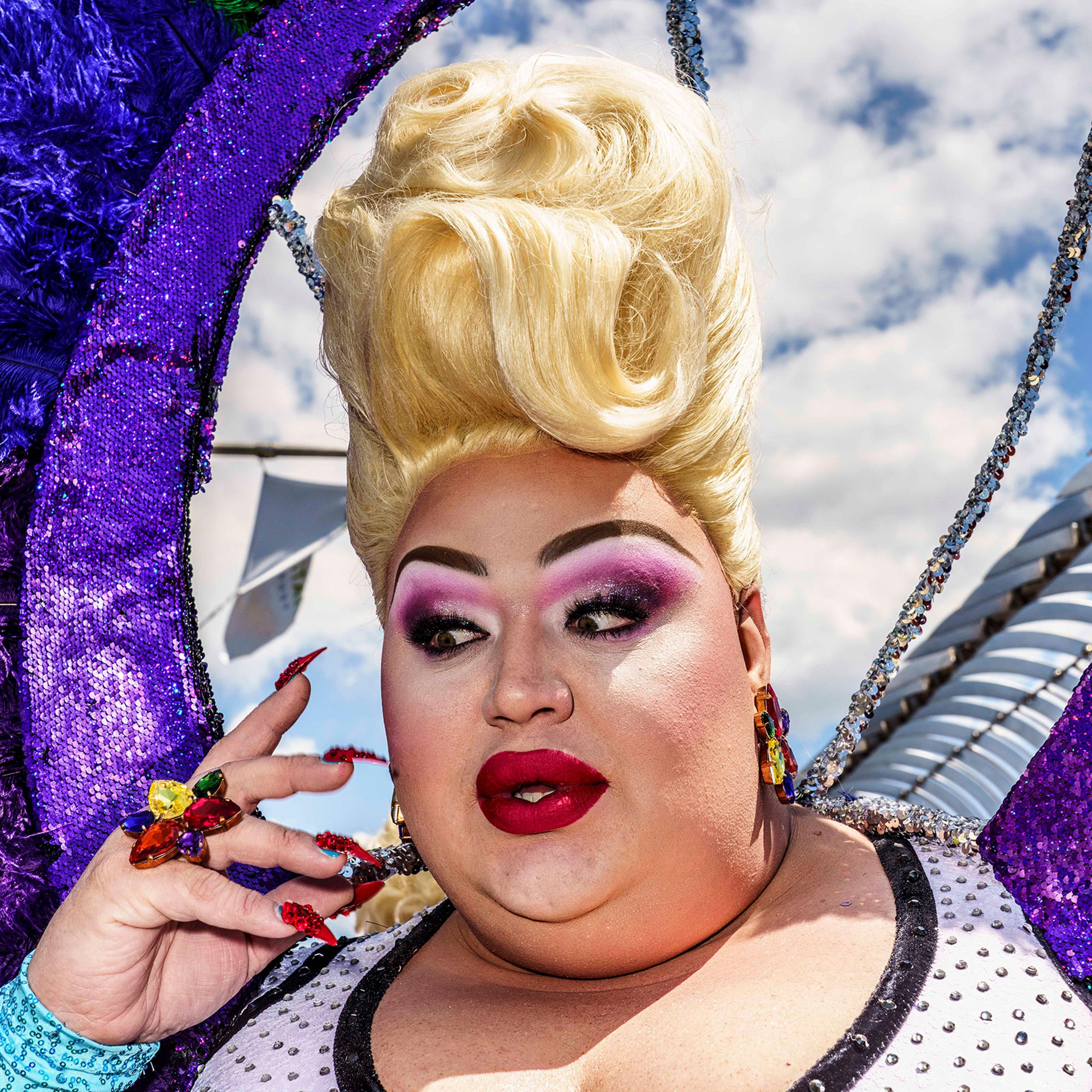 "Ru Paul's Drag Race All Stars" at the Empire State Building
