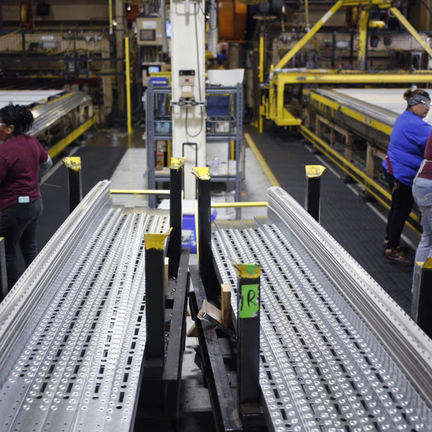 Inside The Wabash National Corp. Facility Ahead Of Markit Manufacturing Figures