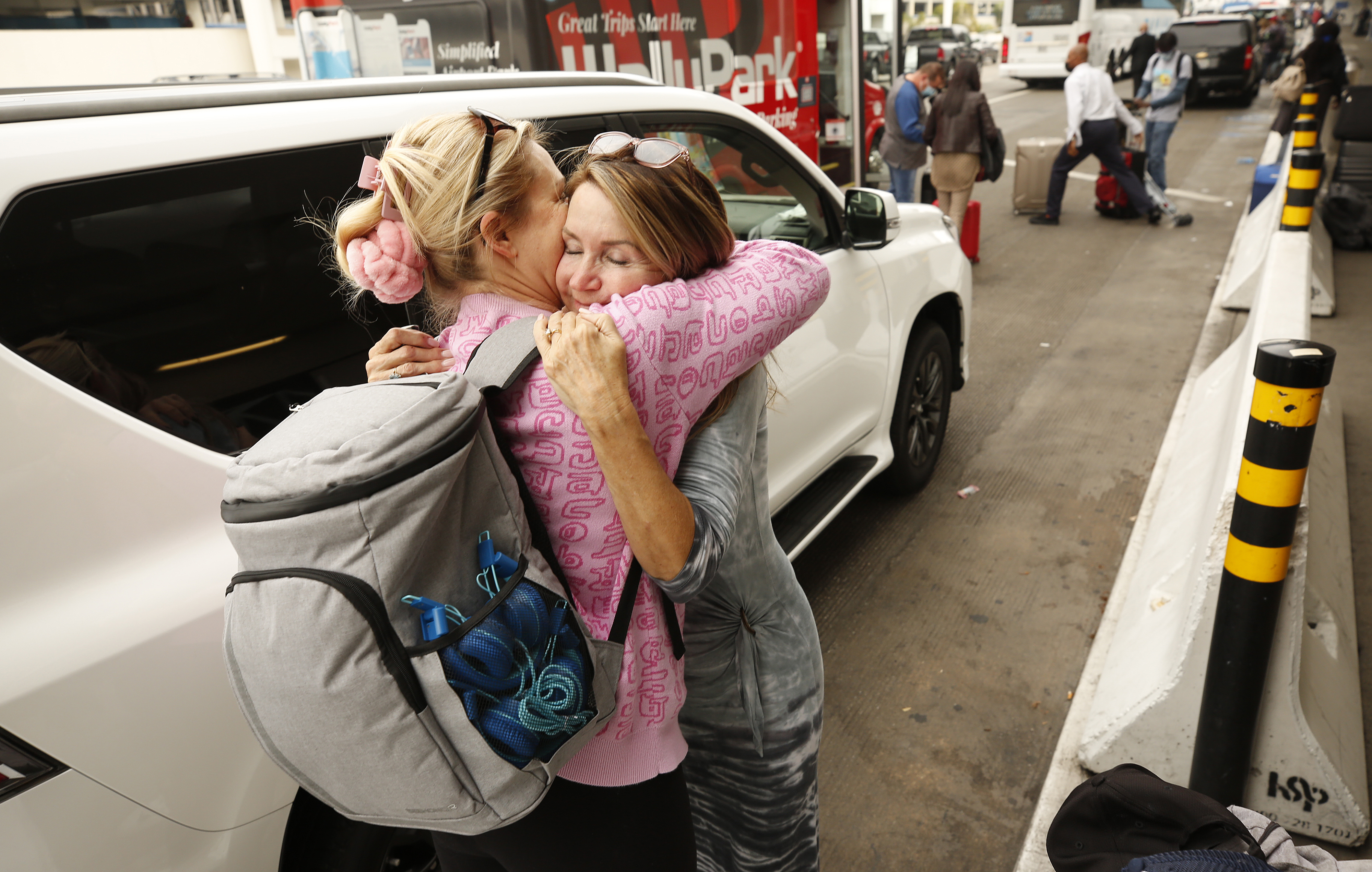 Up to 2 million people are expected to pass through Los Angeles International Airport during the two-week Thanksgiving holiday period that begins today, potentially doubling the number from the same time last year. The busiest days are expected to be thi