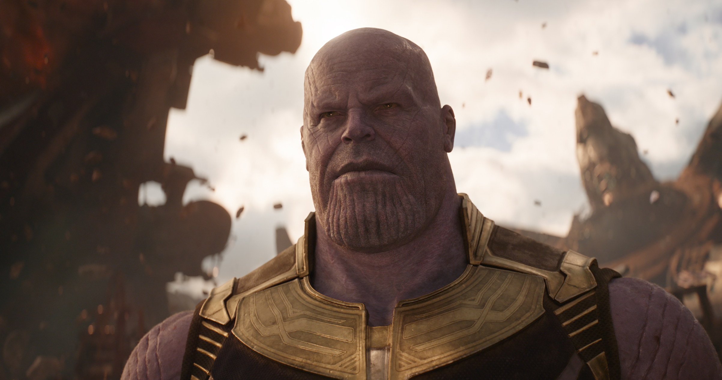Thanos (Josh Brolin) in Marvel Studios' AVENGERS: INFINITY WAR