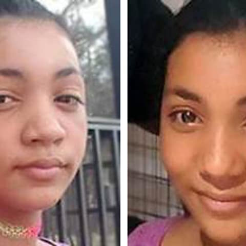 Janessa Shannon, who went missing in Riverview, Fla., on July 2, 2017, is seen in two pictures released by the National Center for Missing & Exploited Children.
