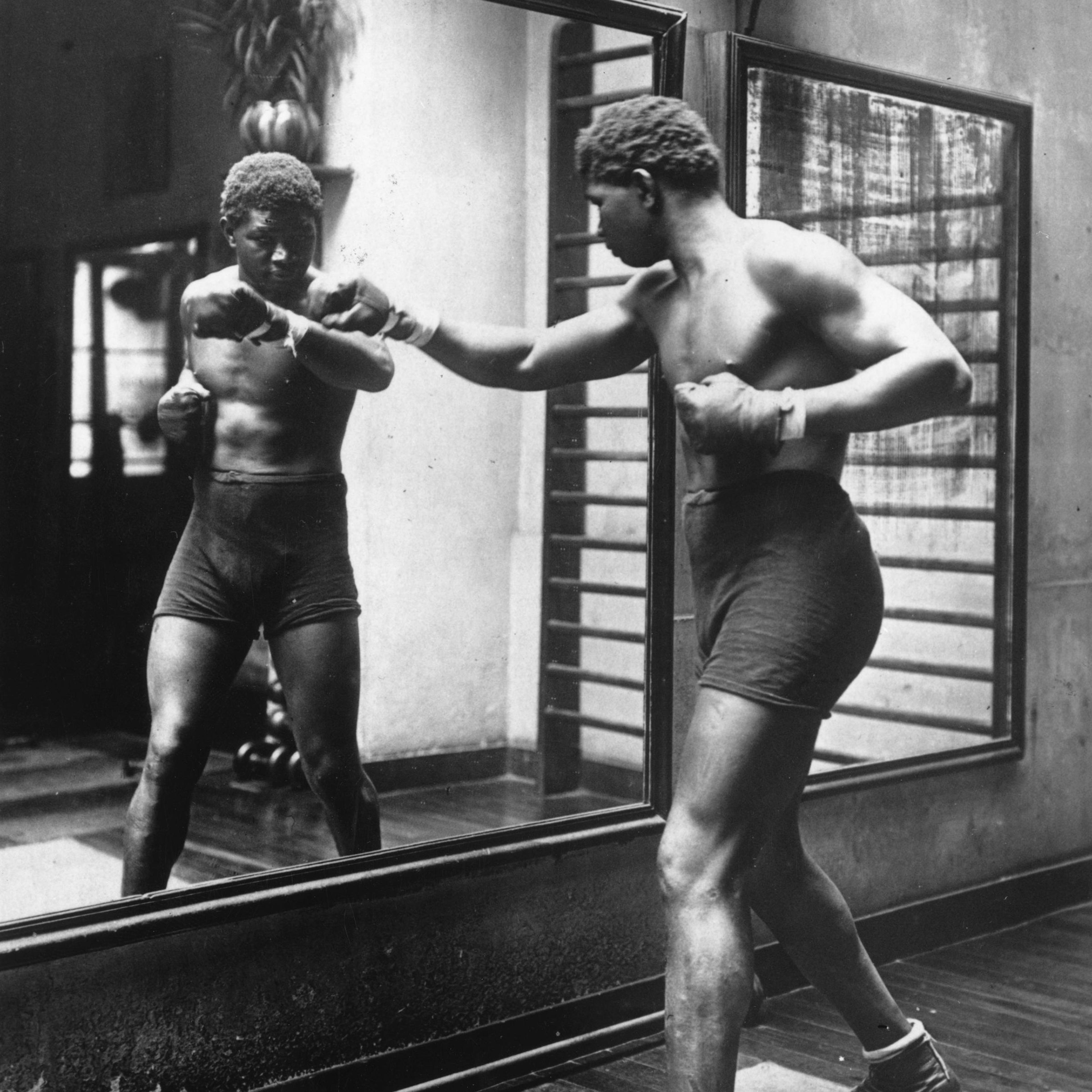 'Battling Siki' in training circa 1920.