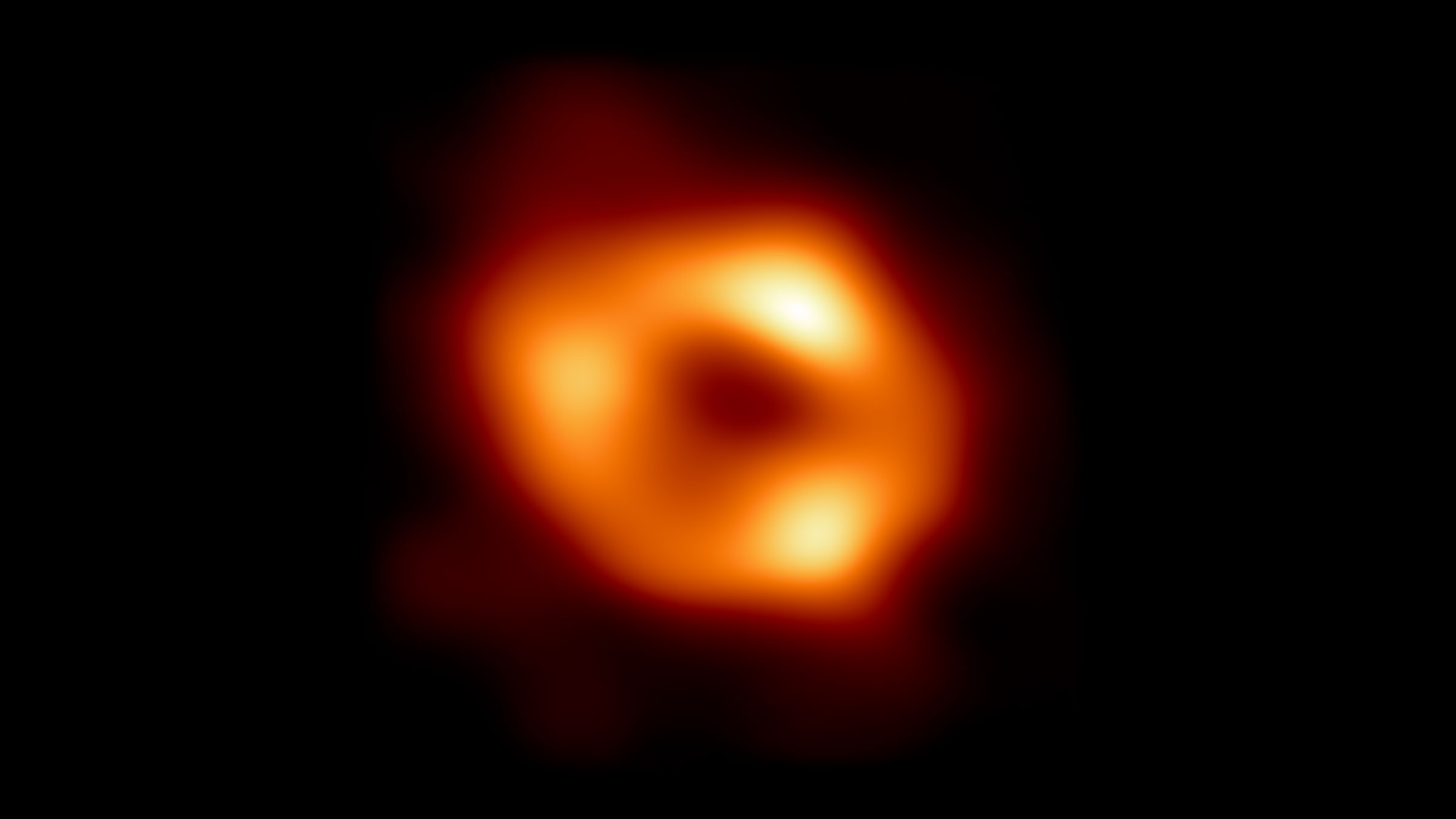 First image of the black hole at the center of the Milky Way