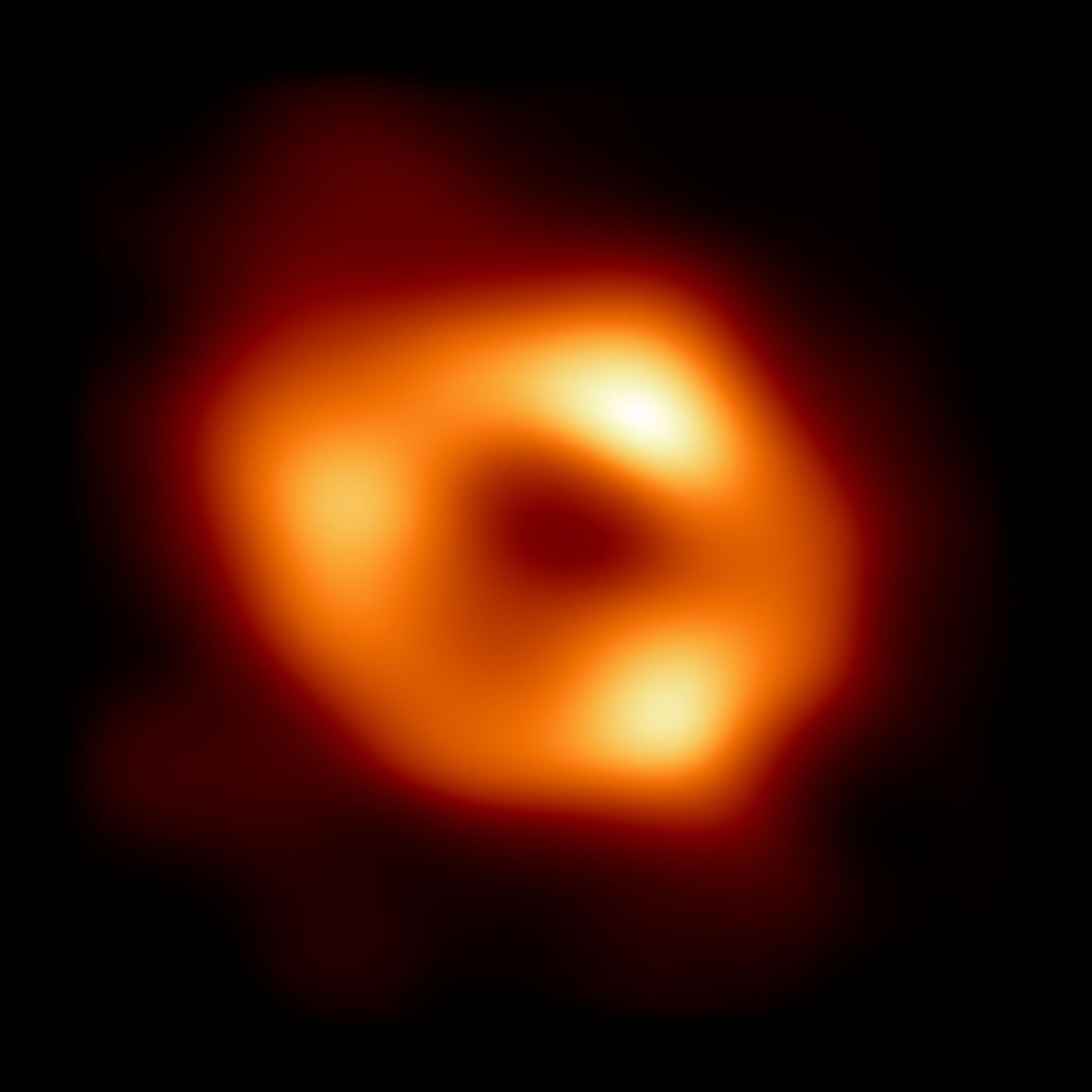 First image of the black hole at the center of the Milky Way