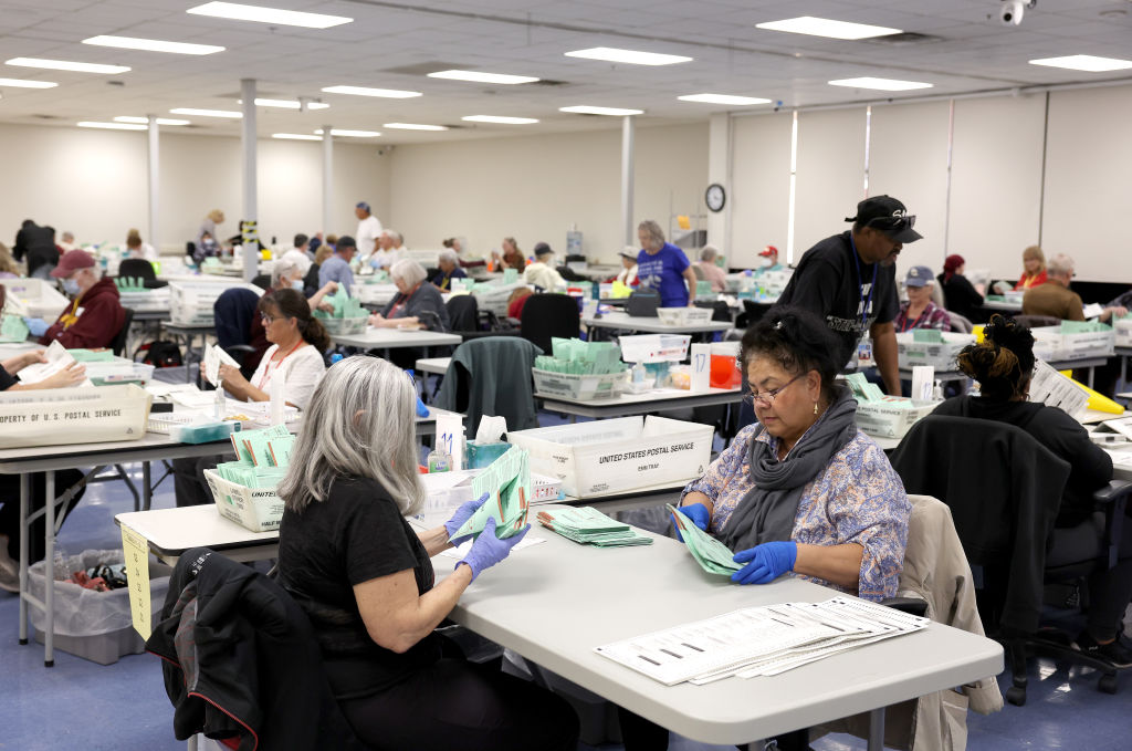 Ballot Counting Continues In Arizona After Midterm Election