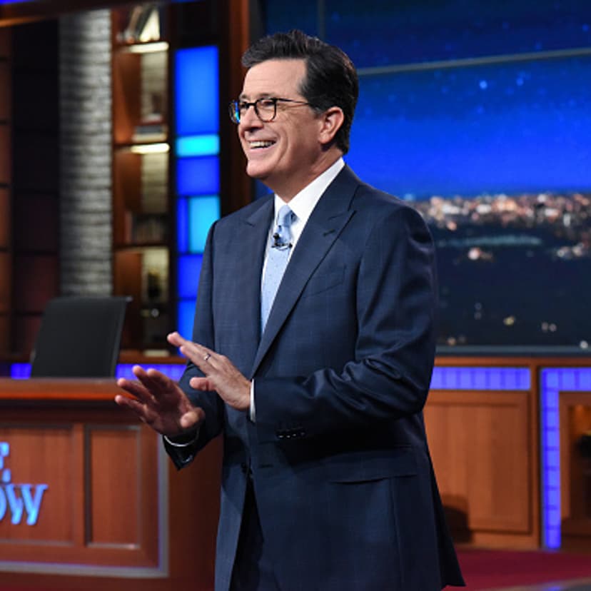 Stephen Colbert hosts The Late Show