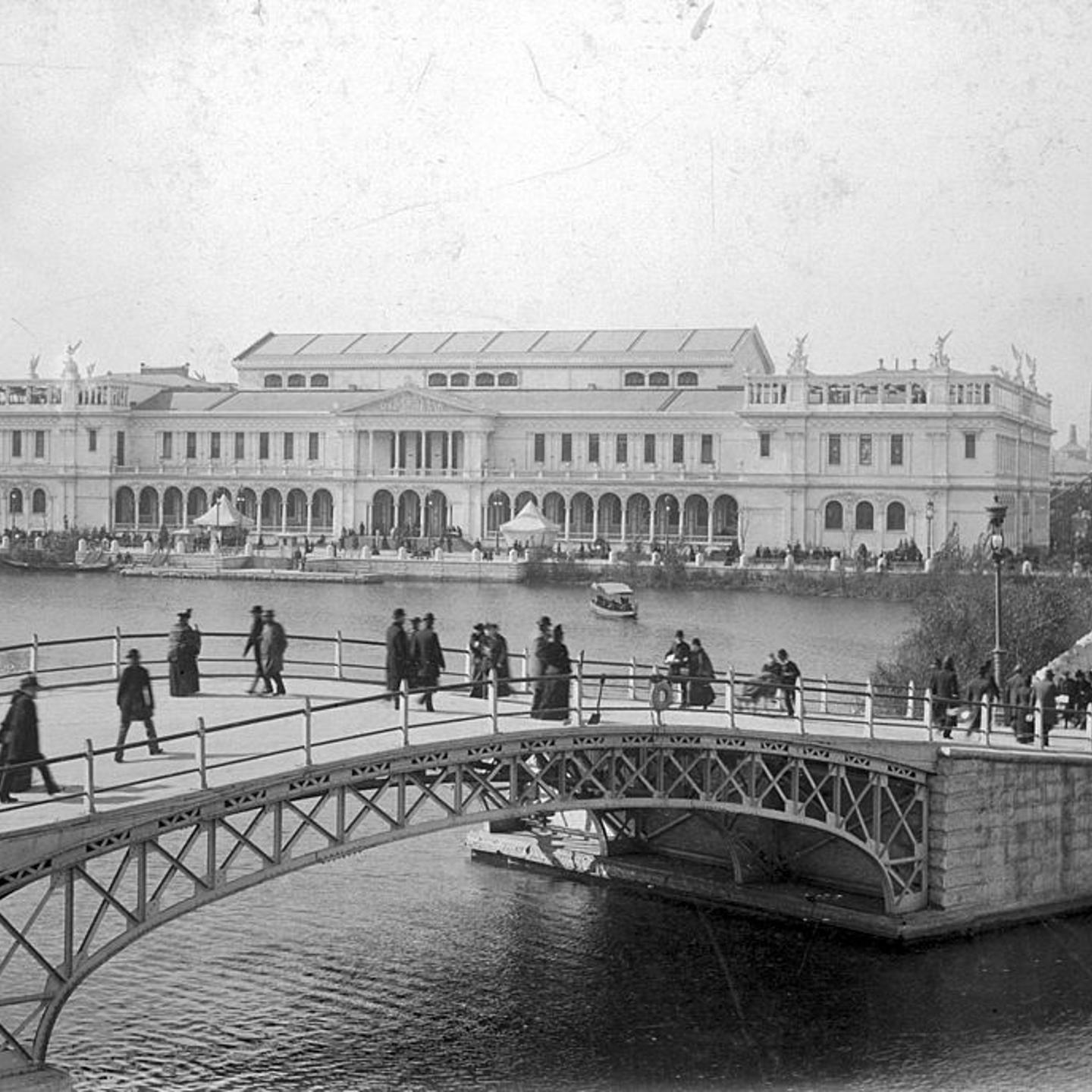 View Of The Women's Building at the 1893 World's Fair