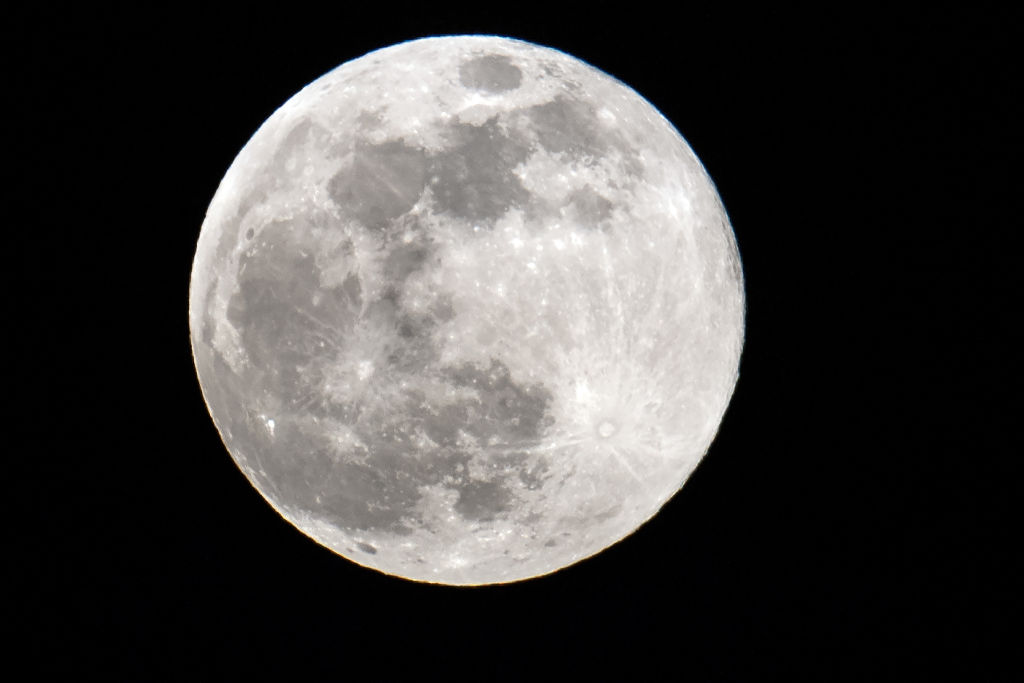 Moon over Cologne