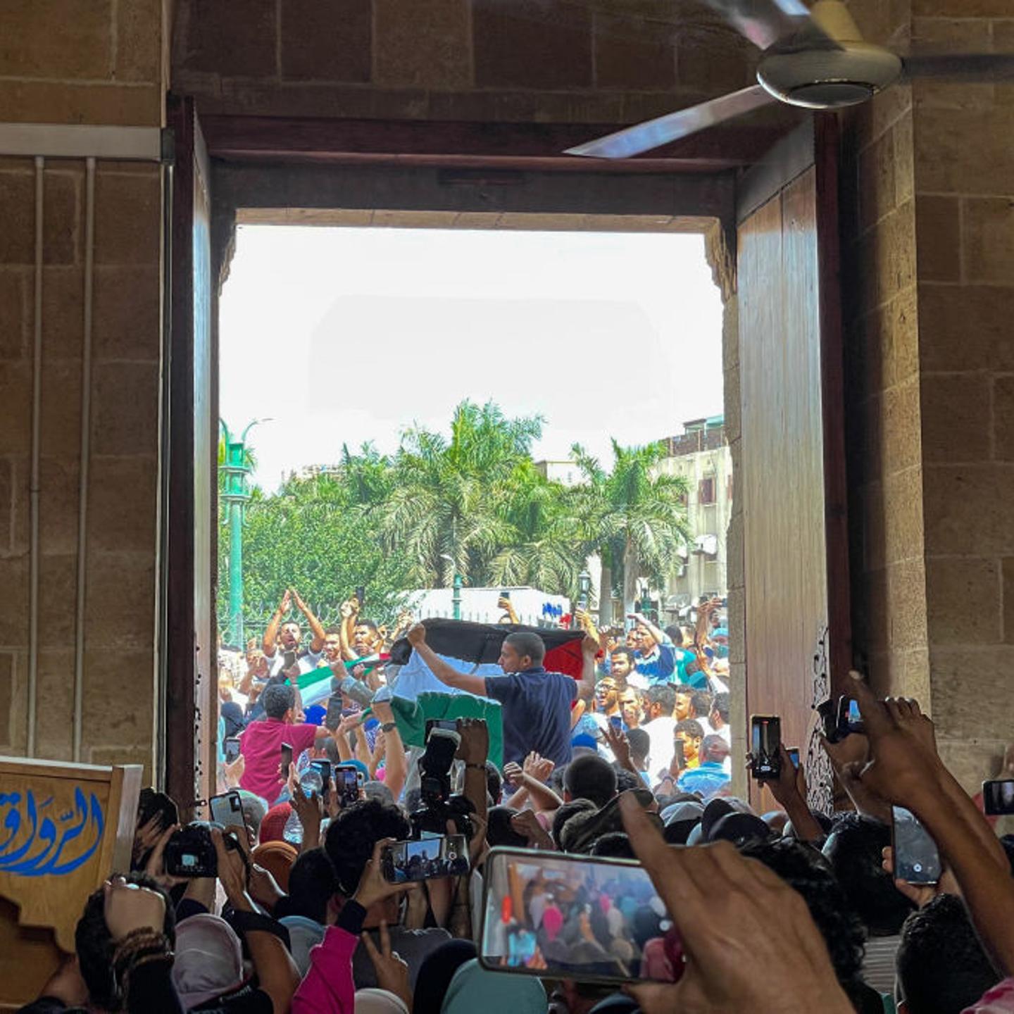 Protests Erupt Across Mideast as Israel Prepares Gaza Assault