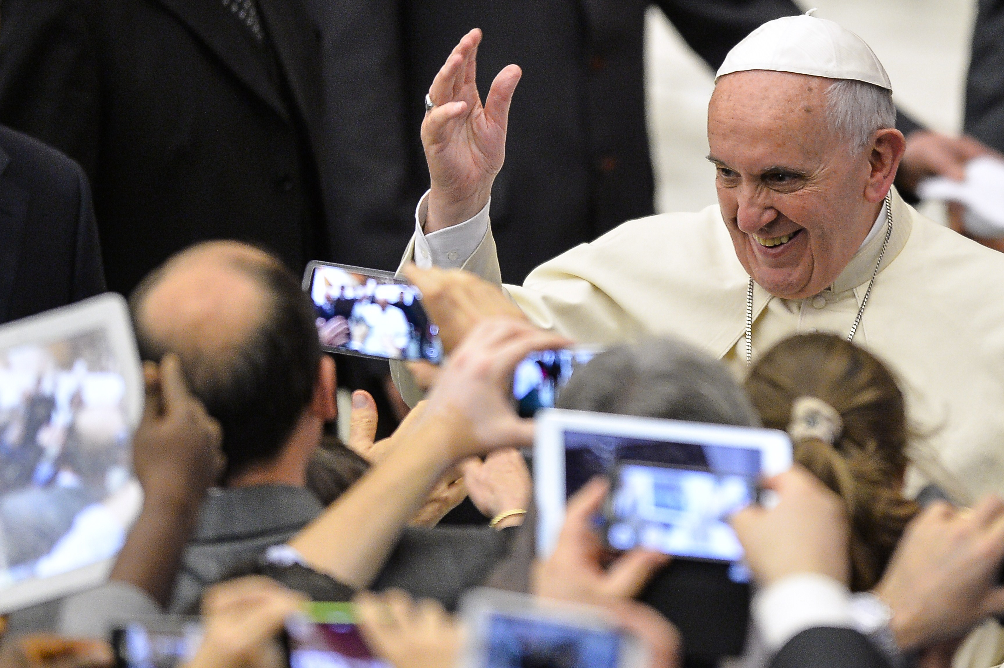 VATICAN-POPE-AUDIENCE