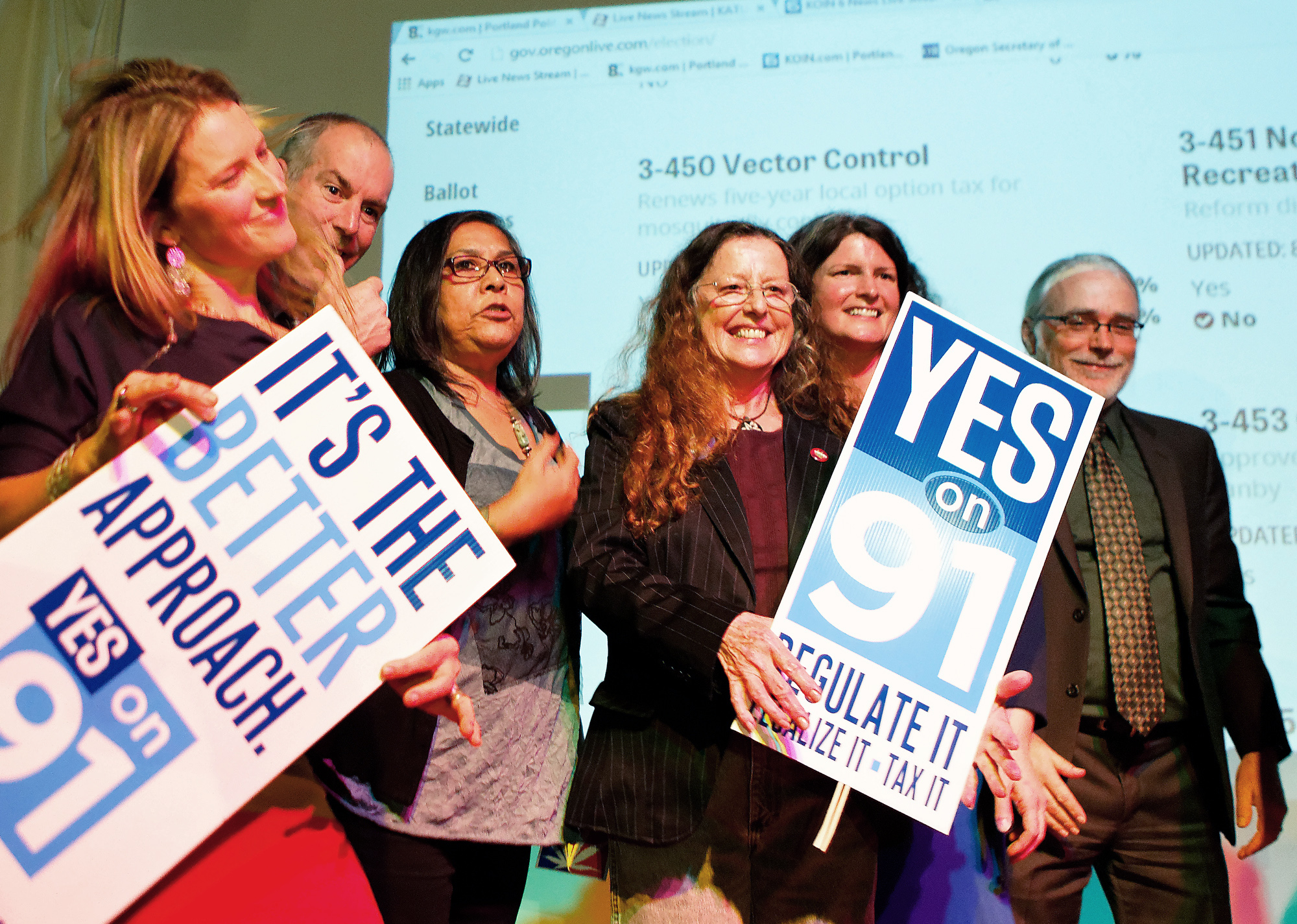 Oregon Election Marijuana