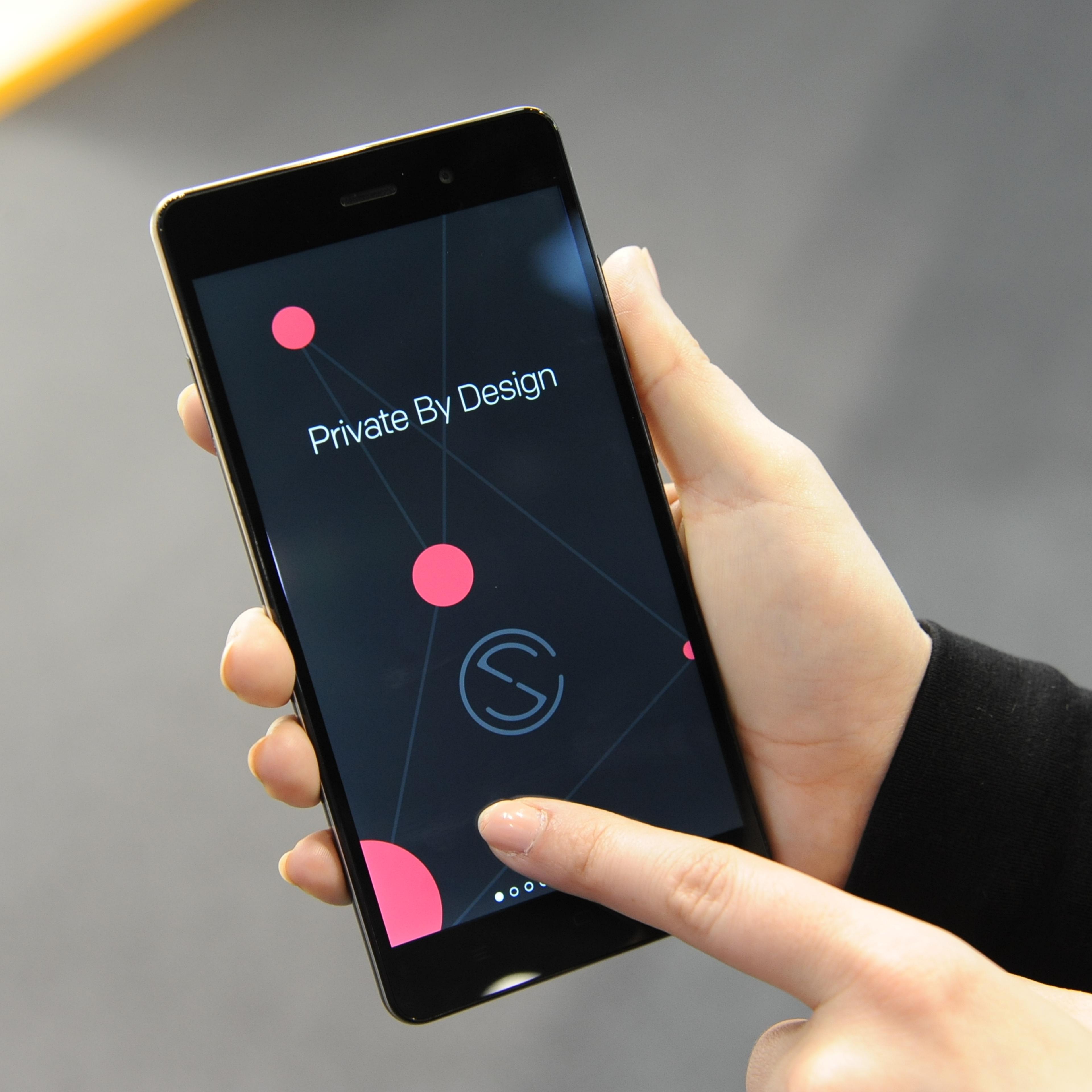 Secure mobile phones presented at the Mobile World Congress