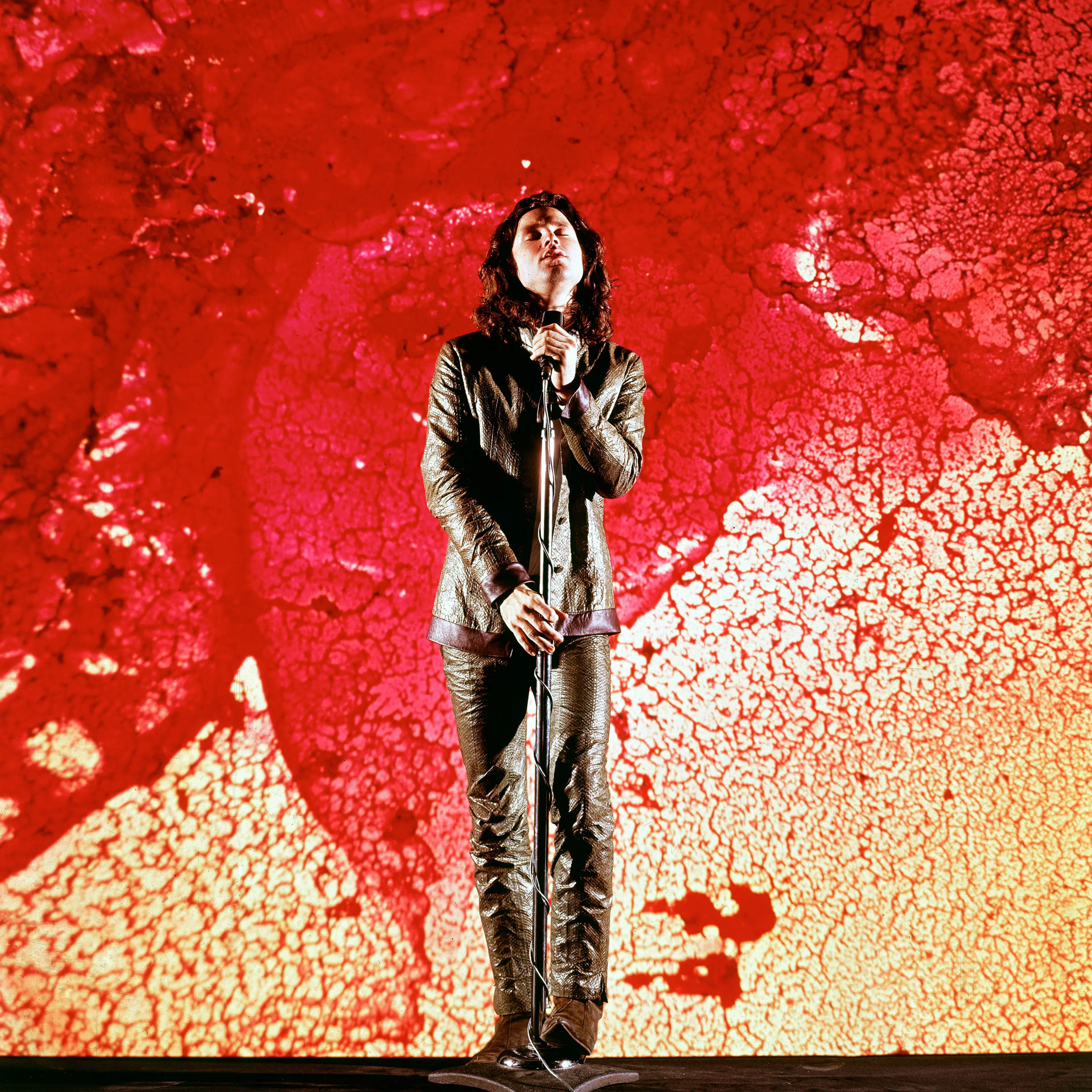 Jim Morrison, photographed in New York City by LIFE's Yale Joel in 1968.