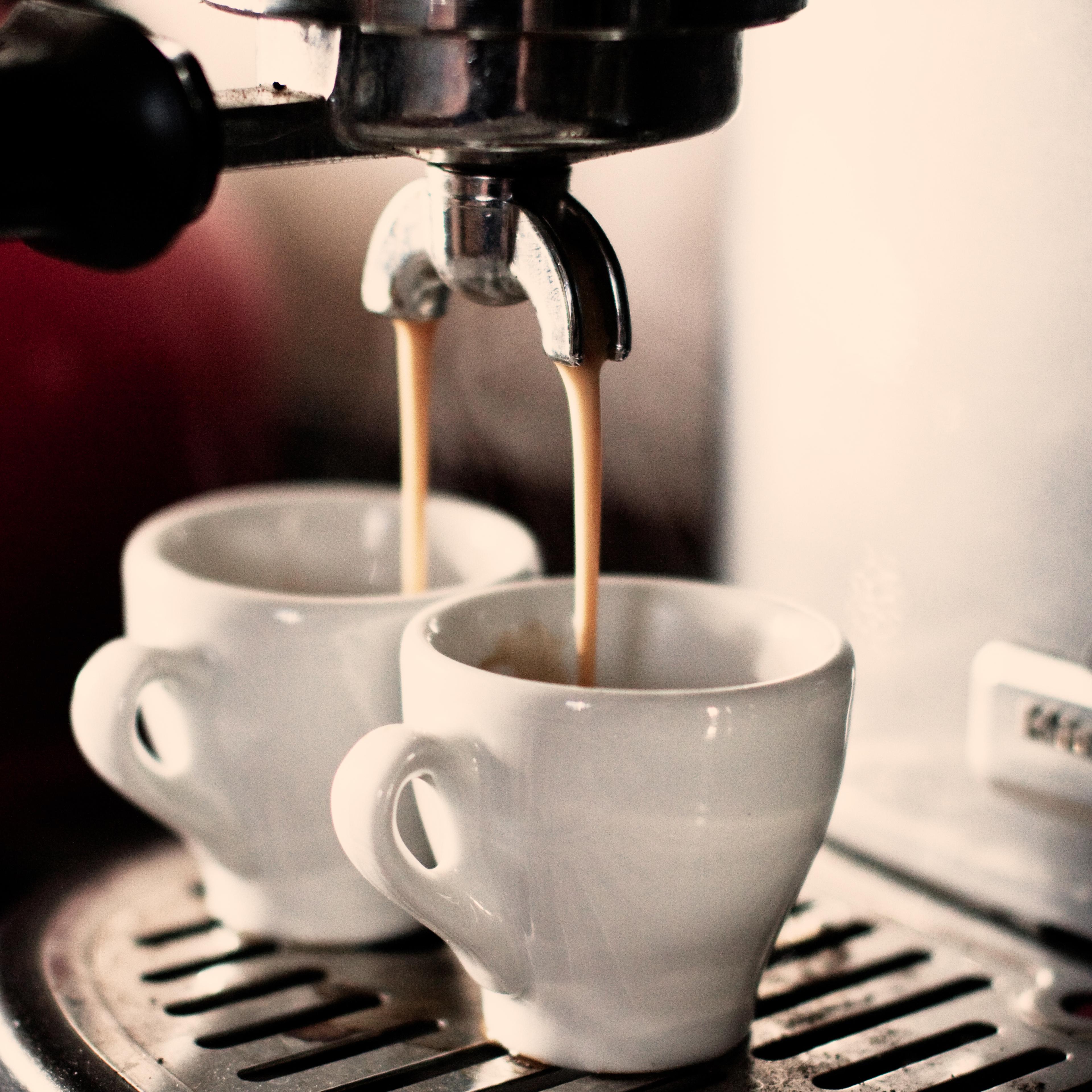 Two cups of coffee