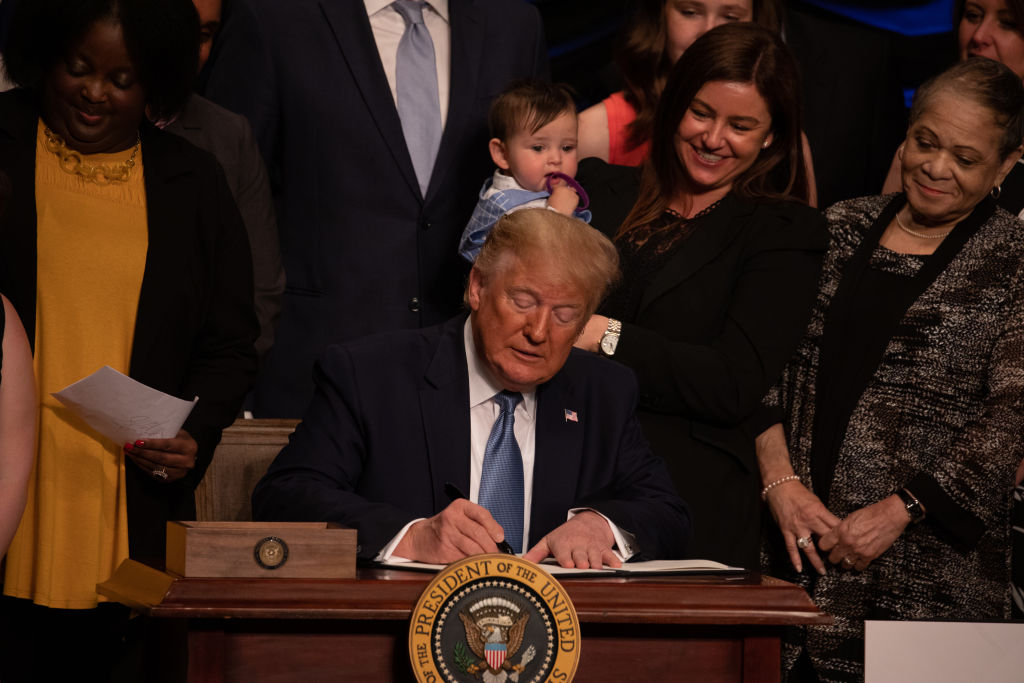 President Donald Trump Delivers Remarks On Advancing American Kidney Health