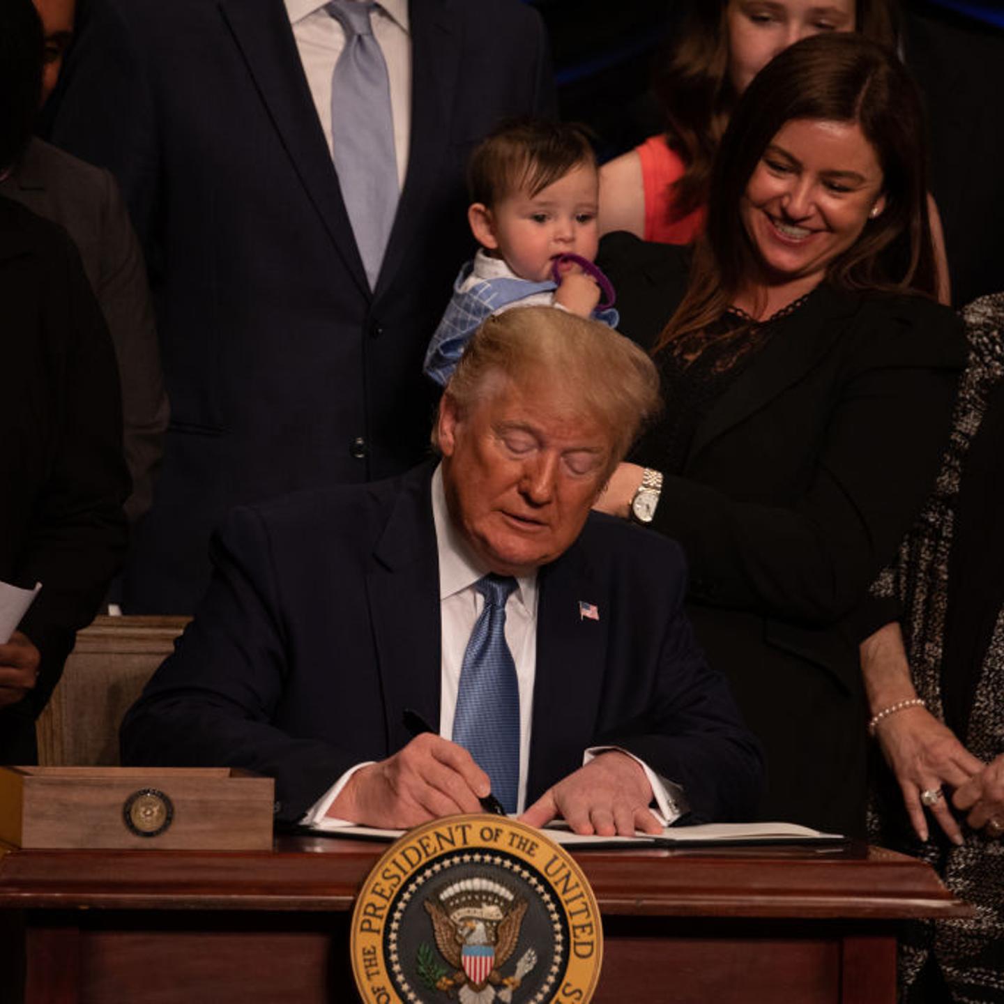President Donald Trump Delivers Remarks On Advancing American Kidney Health