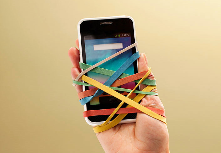 phone rubberbands