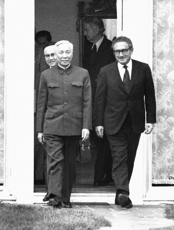 Kissinger and Le Duc Tho