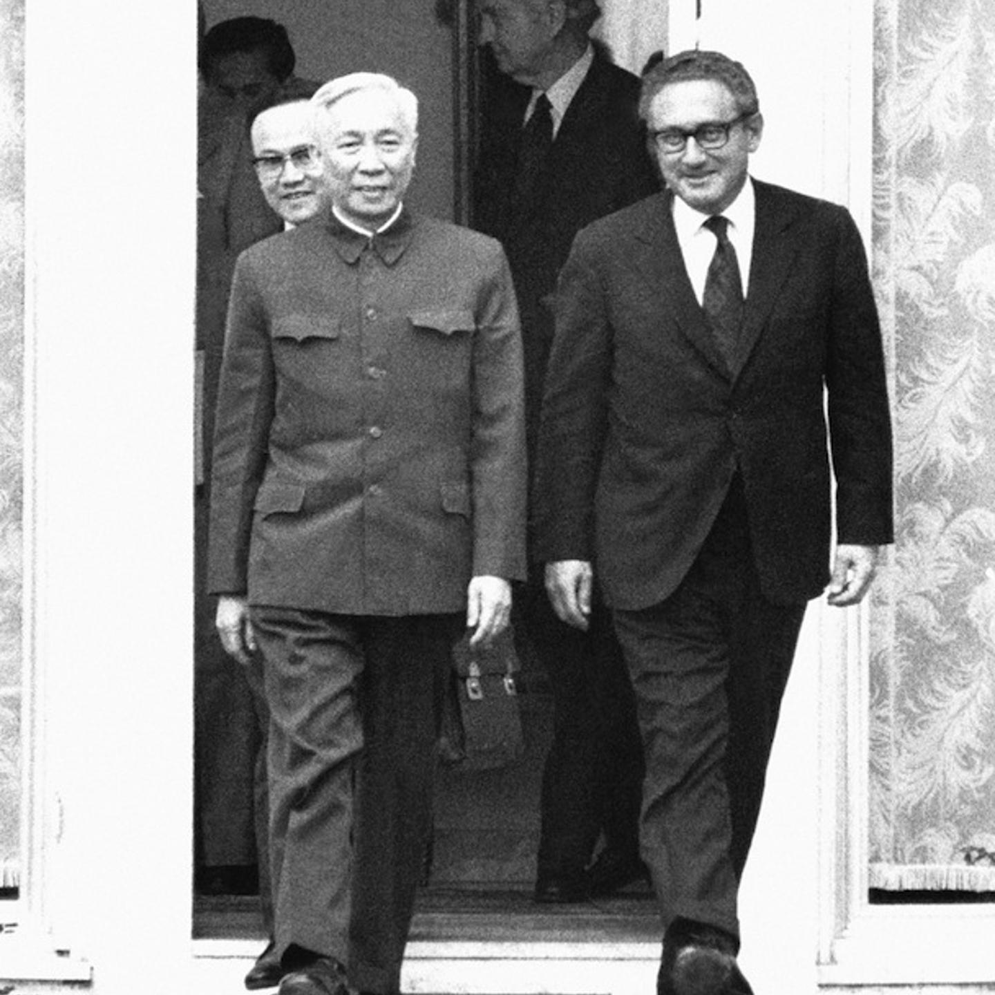 Kissinger and Le Duc Tho