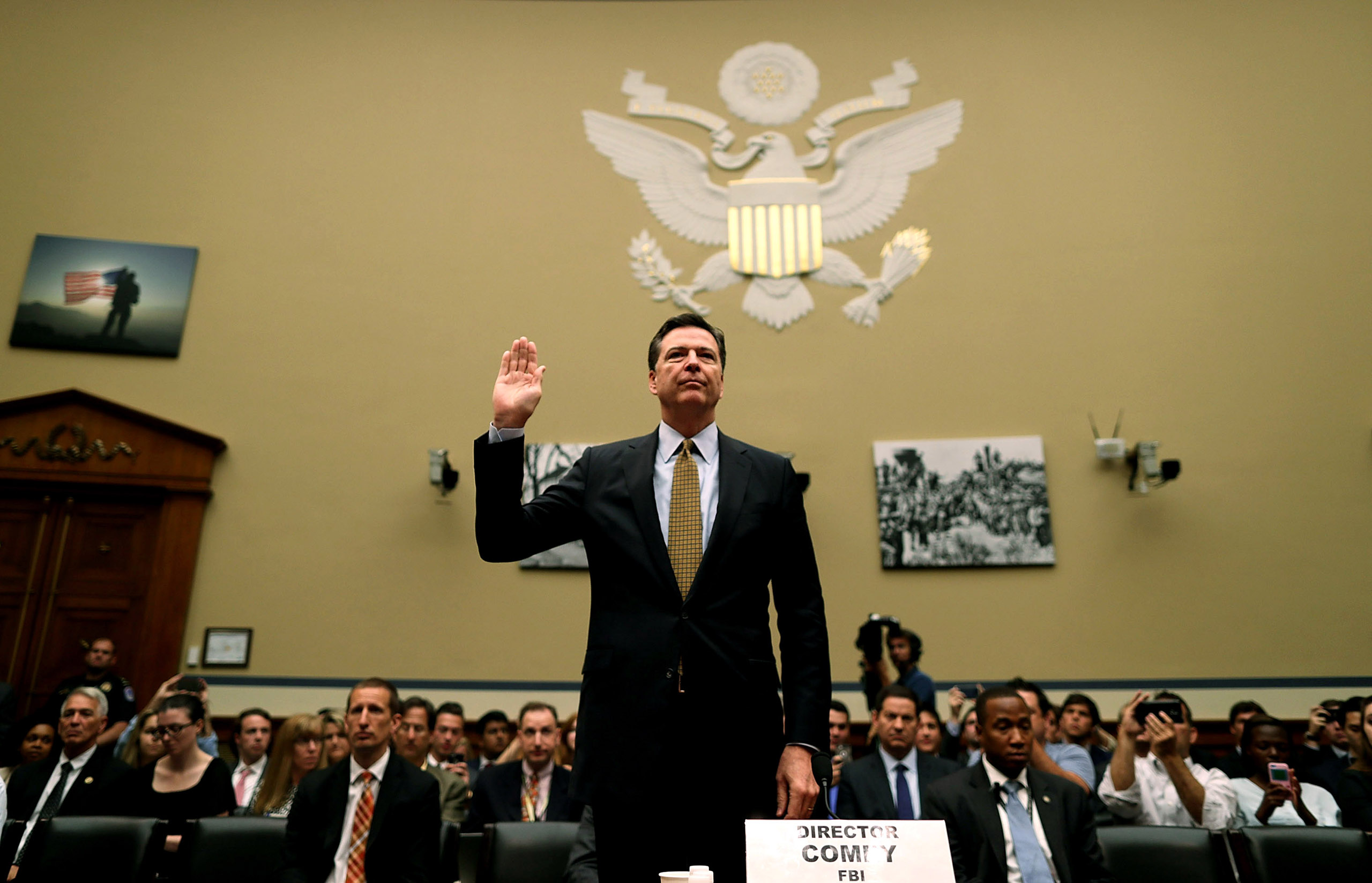FBI Director Comey Testifies To House Committee On FBI Recommendation Not To Prosecute Clinton Over Private Email Server